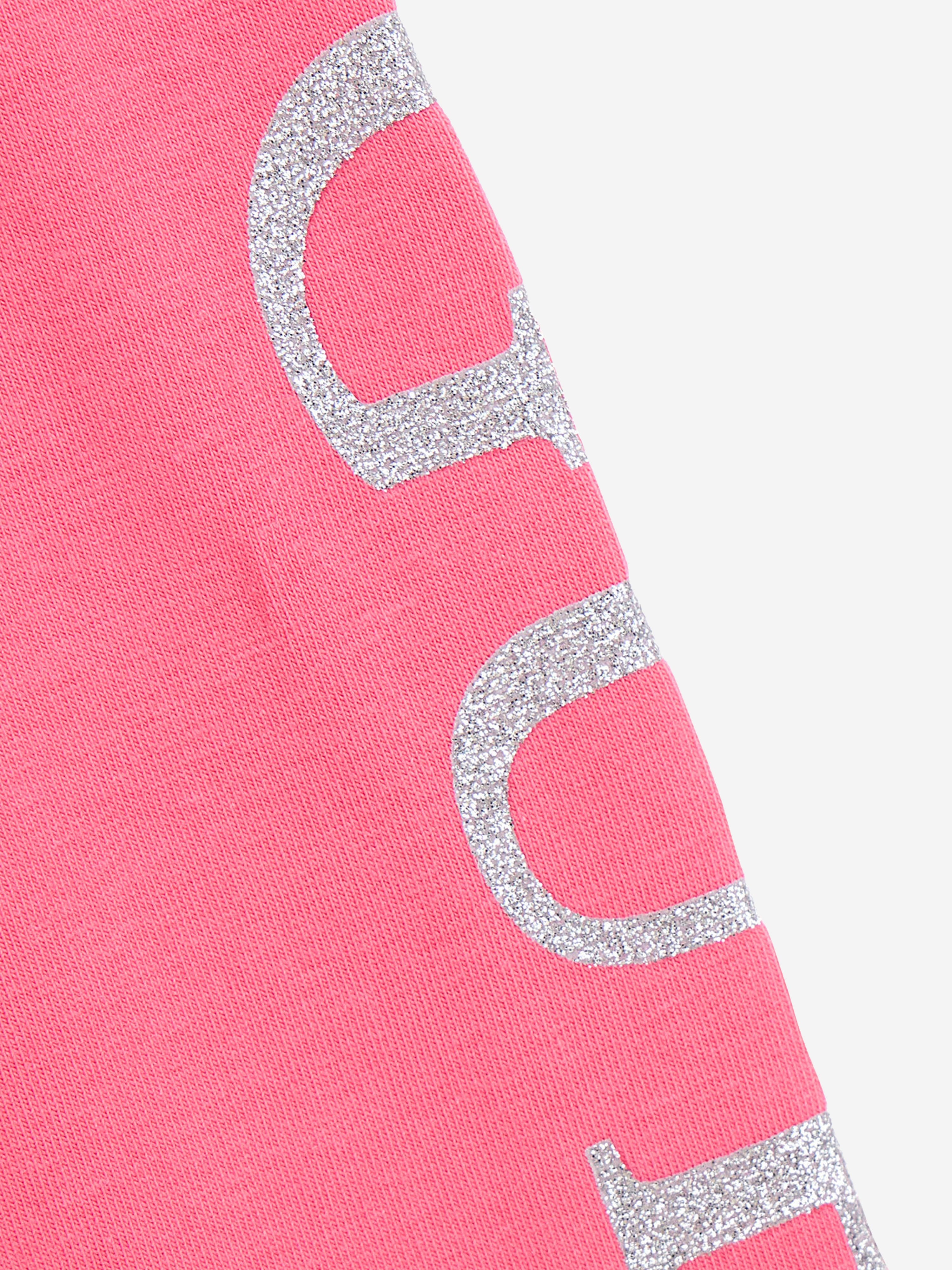 Guess Girls Logo Leggings in Pink Cheap Sale Explore