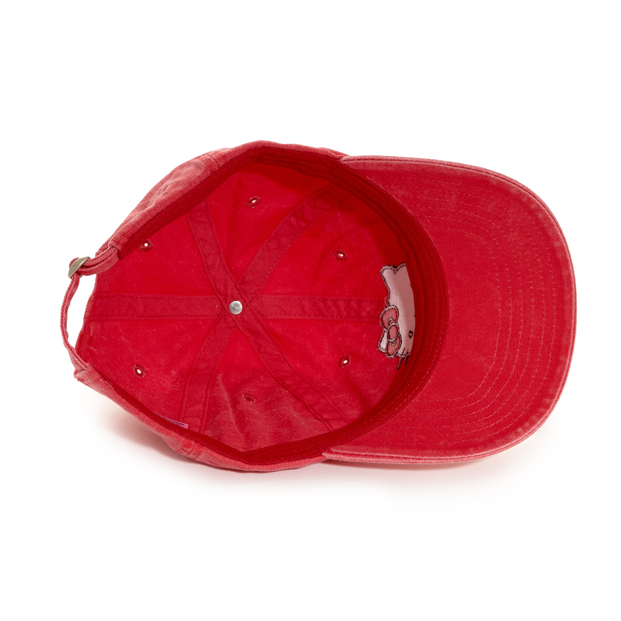 Hello Kitty Retro Pigment Wash Cap (Rose) Buy Cheap Tumblr