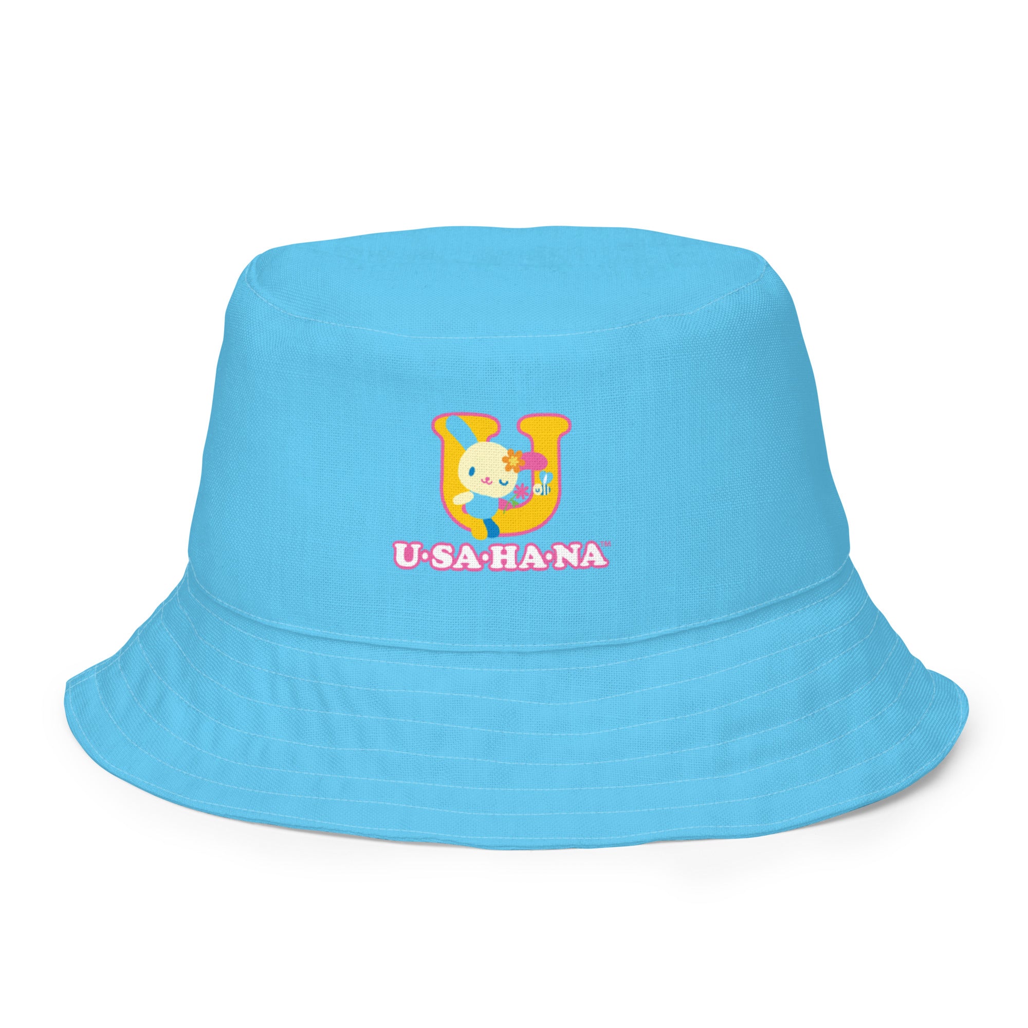 U*SA*HA*NA Daisy Patchwork Reversible Bucket Hat View