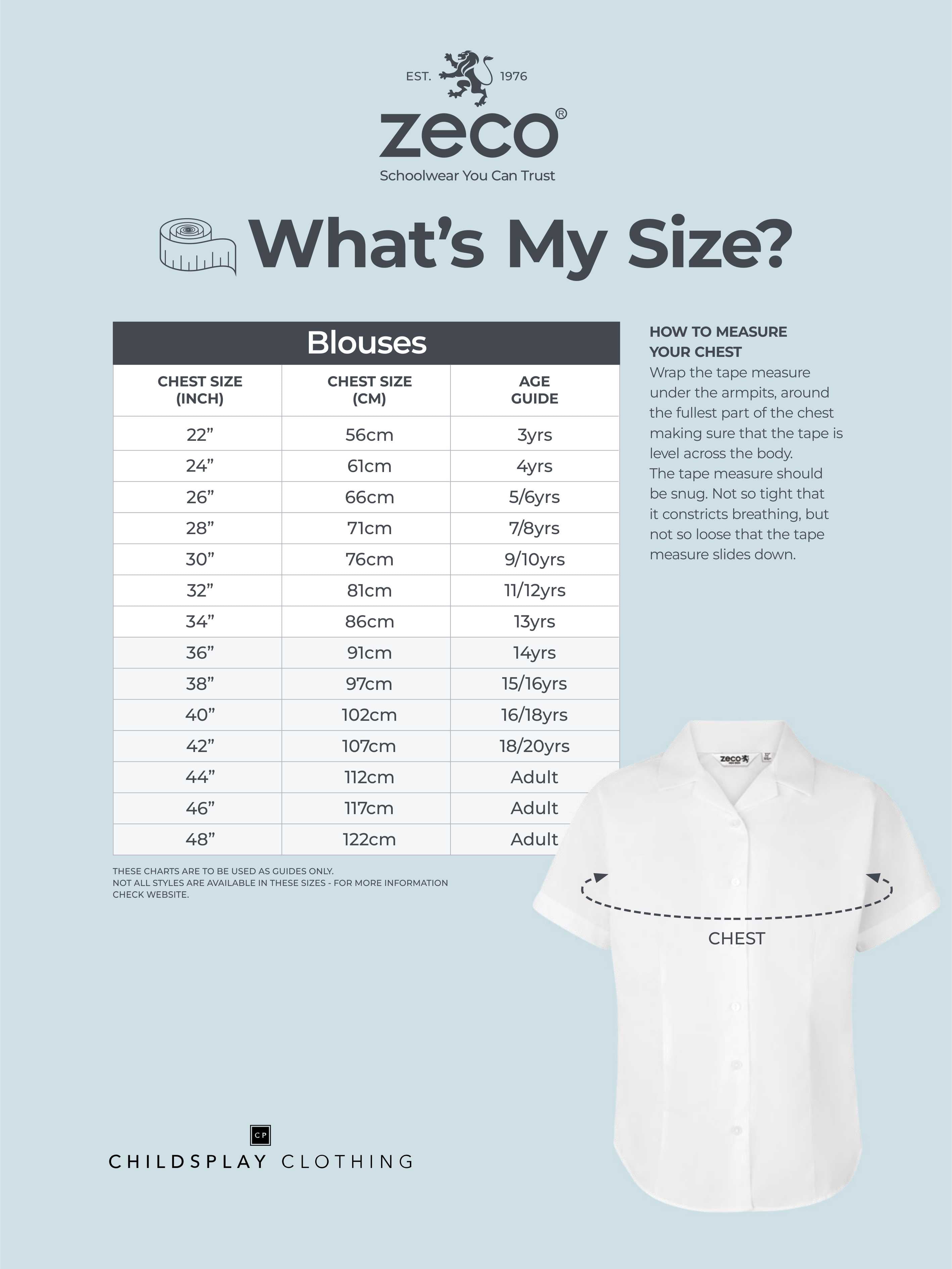 Zeco Girls School Long Sleeve Blouse Twin Pack in White Clearance Best Store To Get