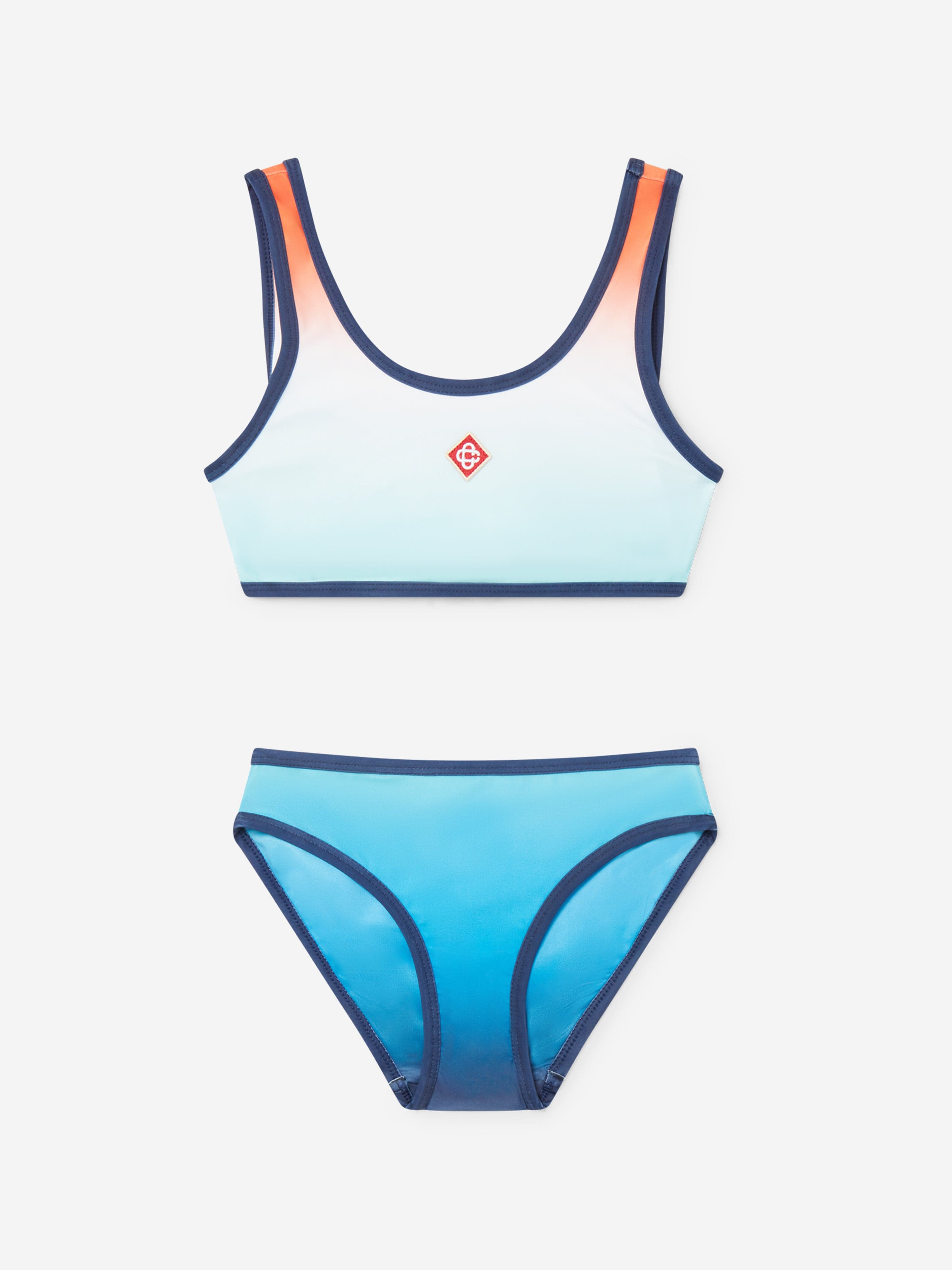 Girls Gradient Bikini in Blue Cheap Fake