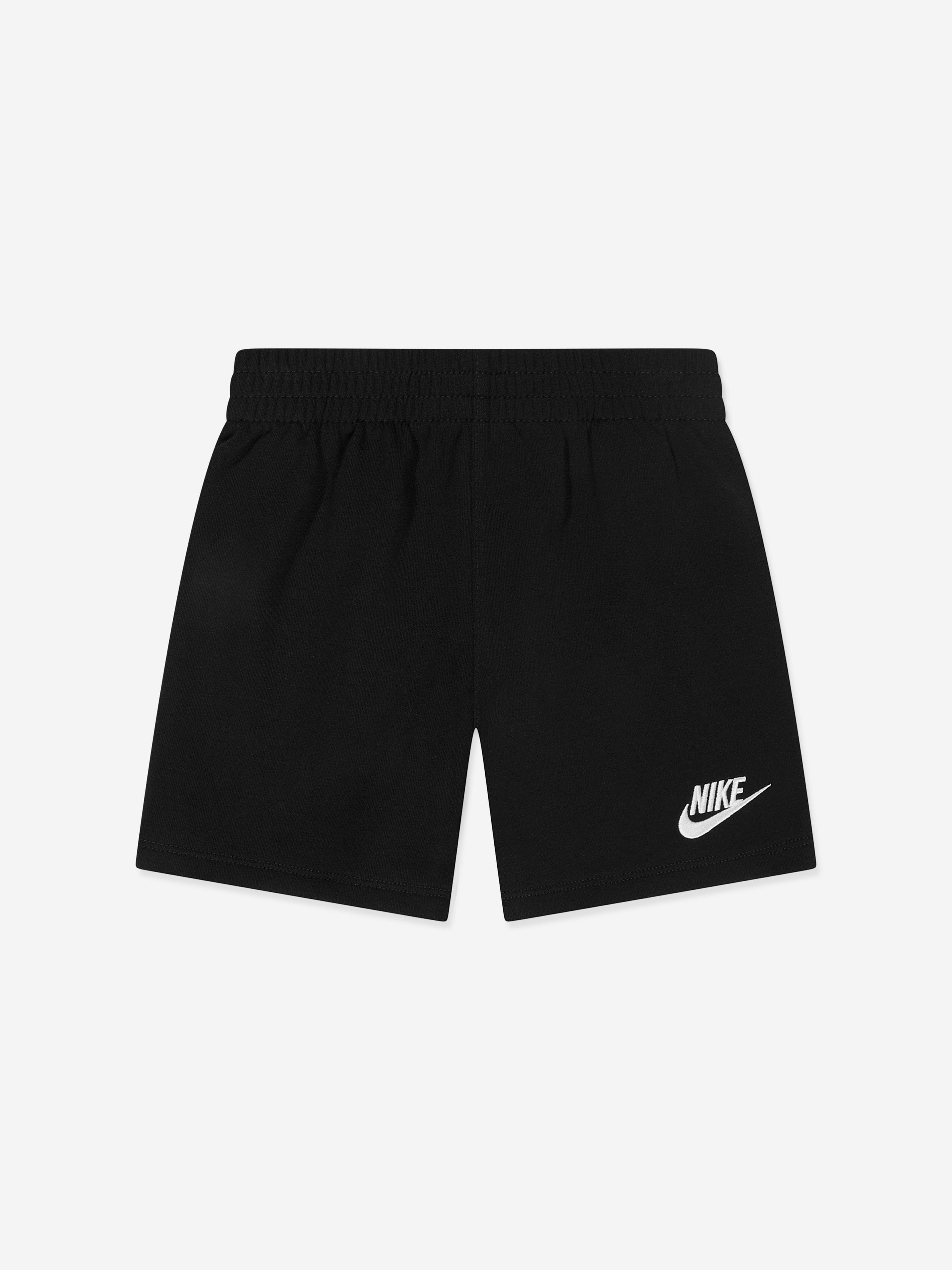 Nike Kids Club LBR Knit Short Set in Black Pay With Paypal For Sale