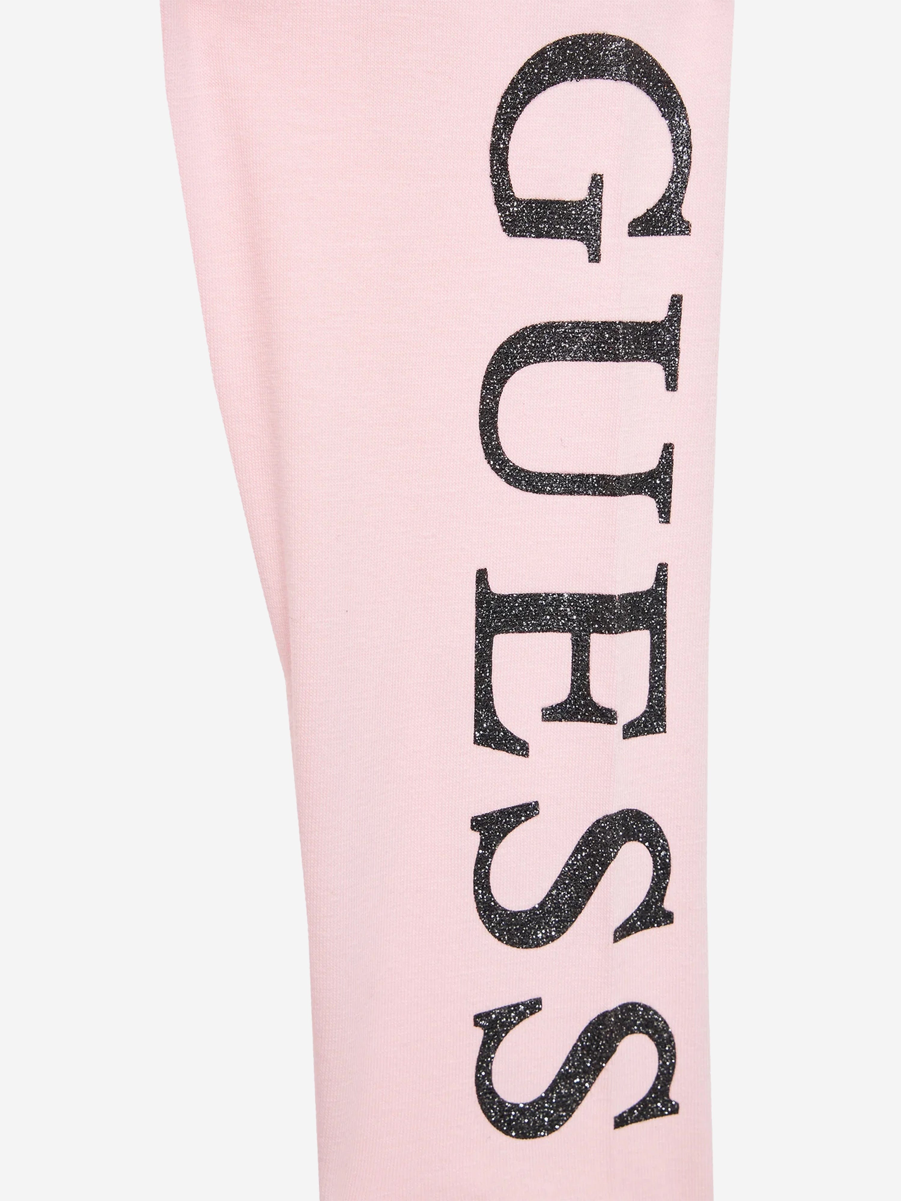 Guess Girls Logo Leggings in Pink Good Selling Cheap Pice