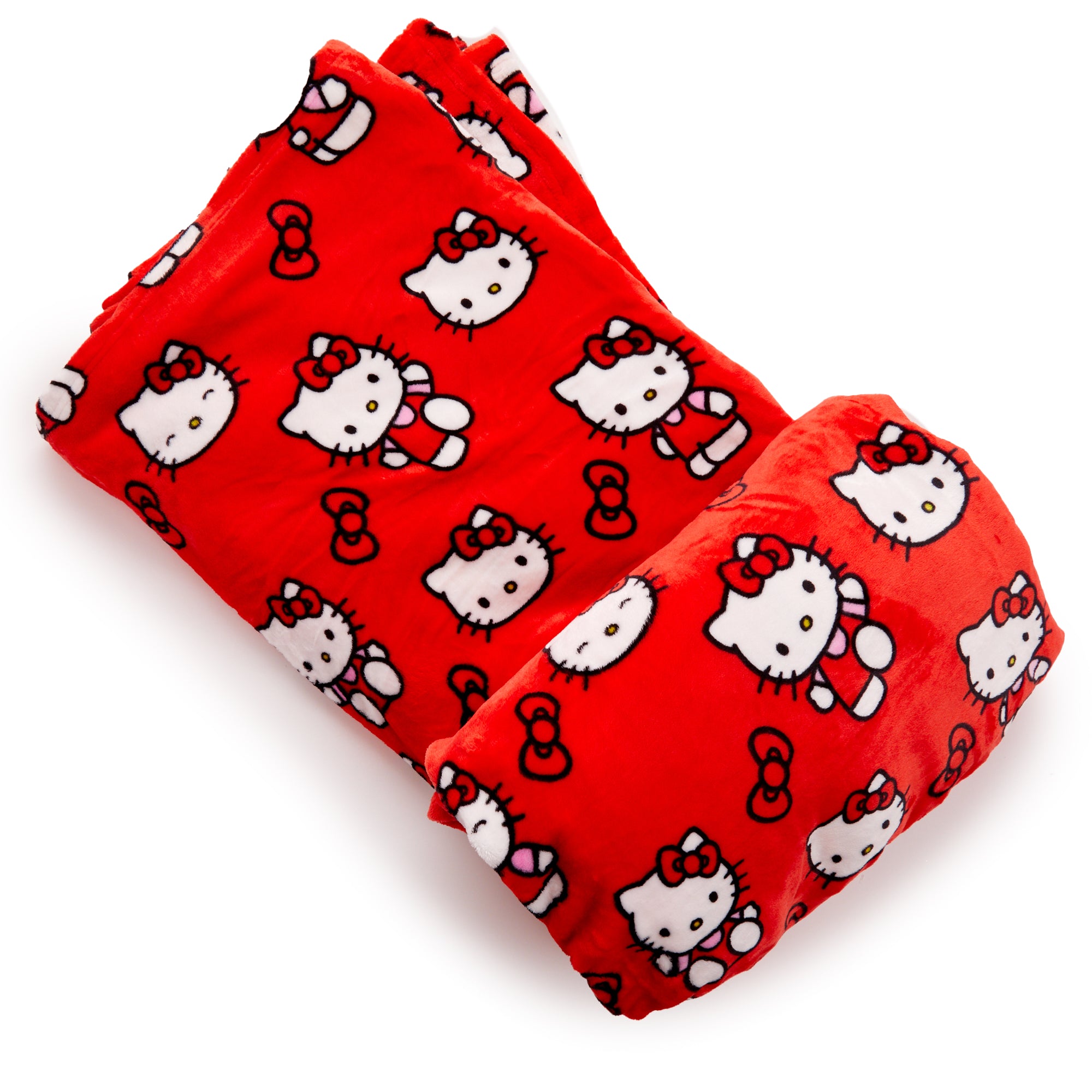 Hello Kitty Always Red Cozy Throw Blanket Sale New Styles