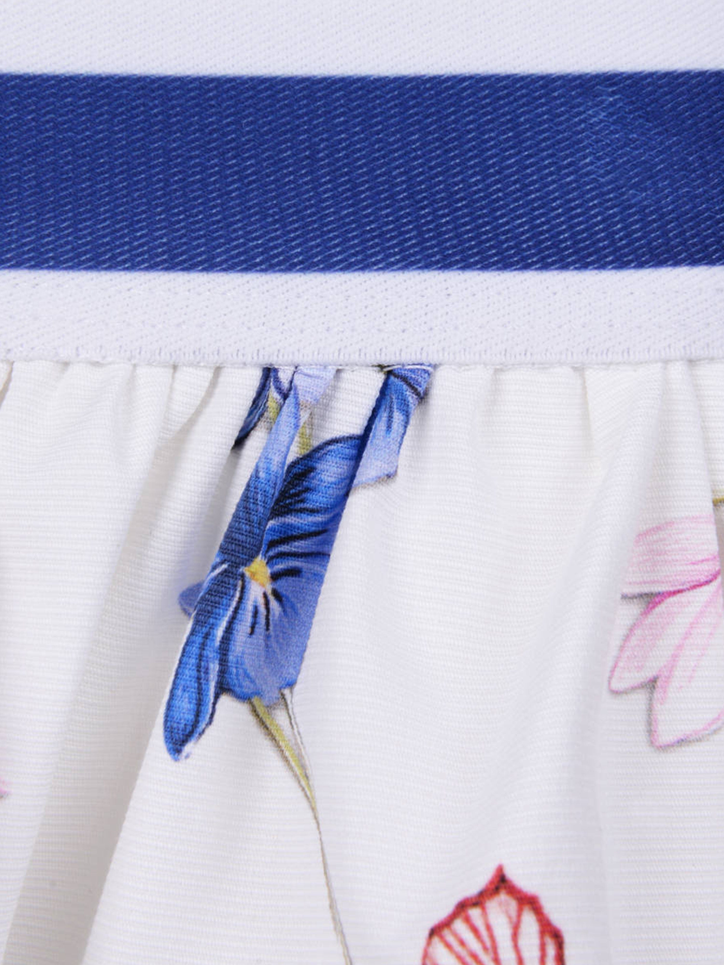 Monnalisa Girls Skirt - Cotton Floral Skirt Cheapest Cheap Online