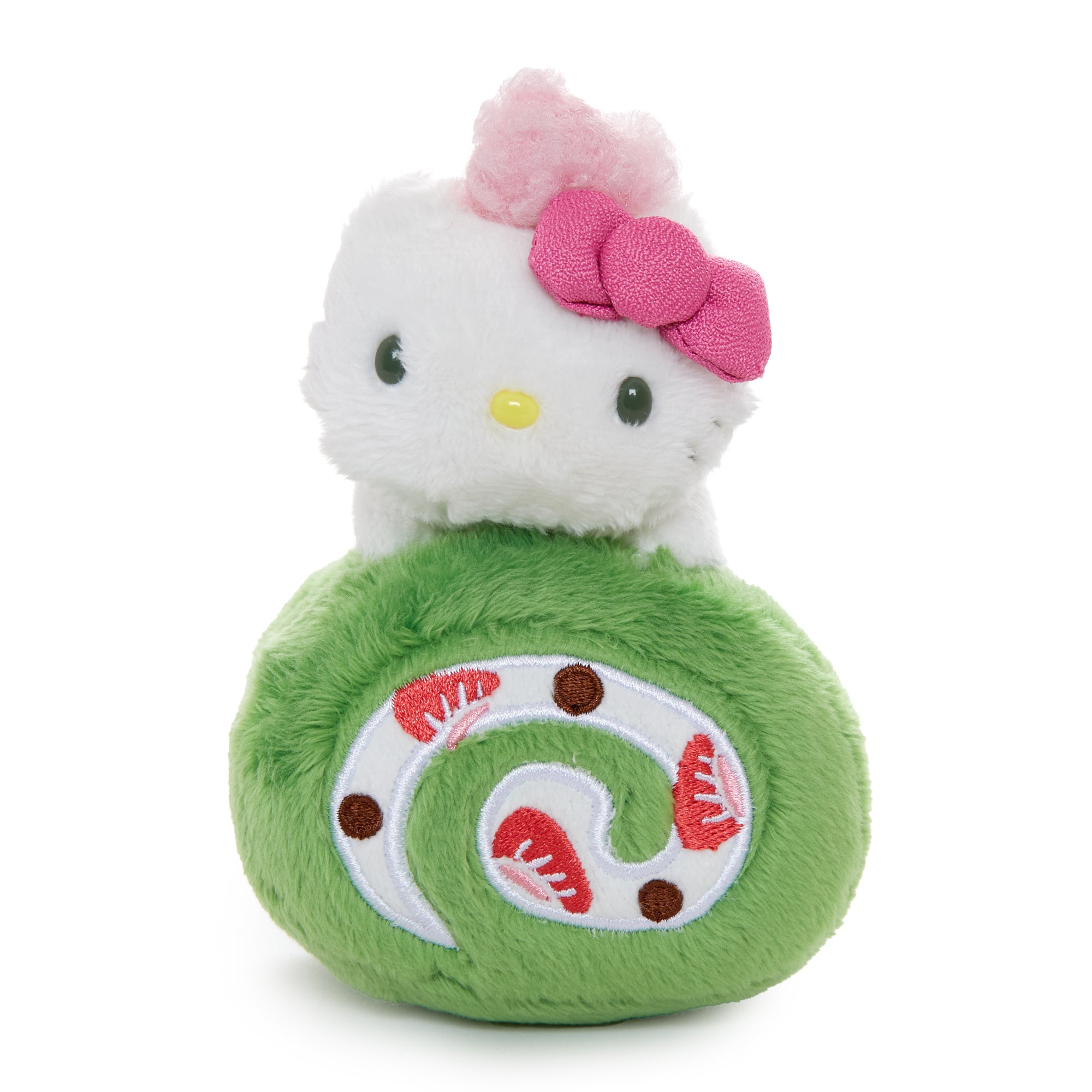 Hello Kitty Roll Cake Mascot Clip (Matcha Sweets Series) Cheap Visa Payment