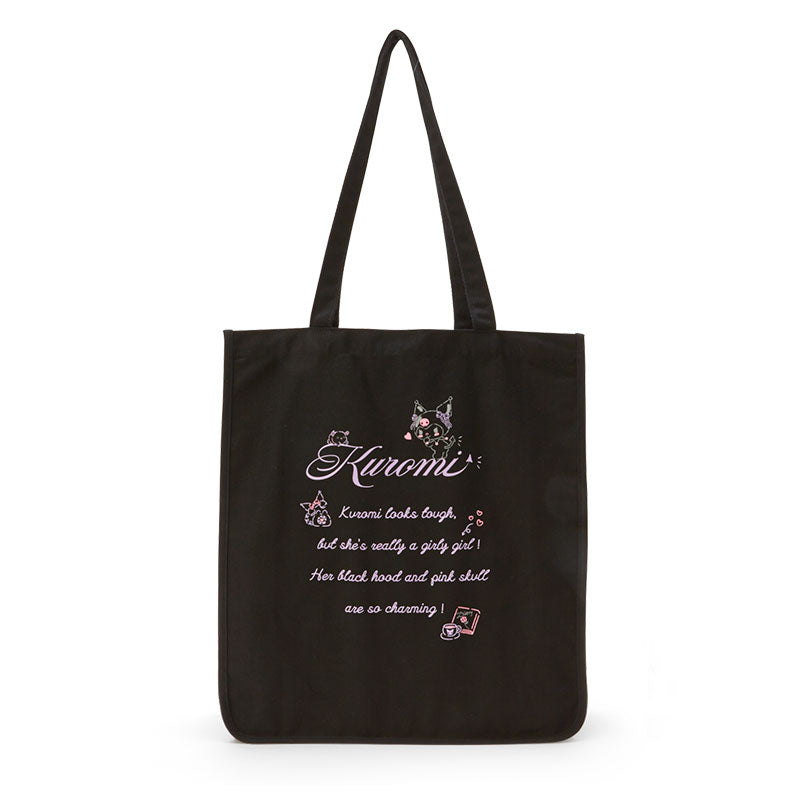 Kuromi Canvas Easy Tote Bag (Black) Buy Cheap For Cheap