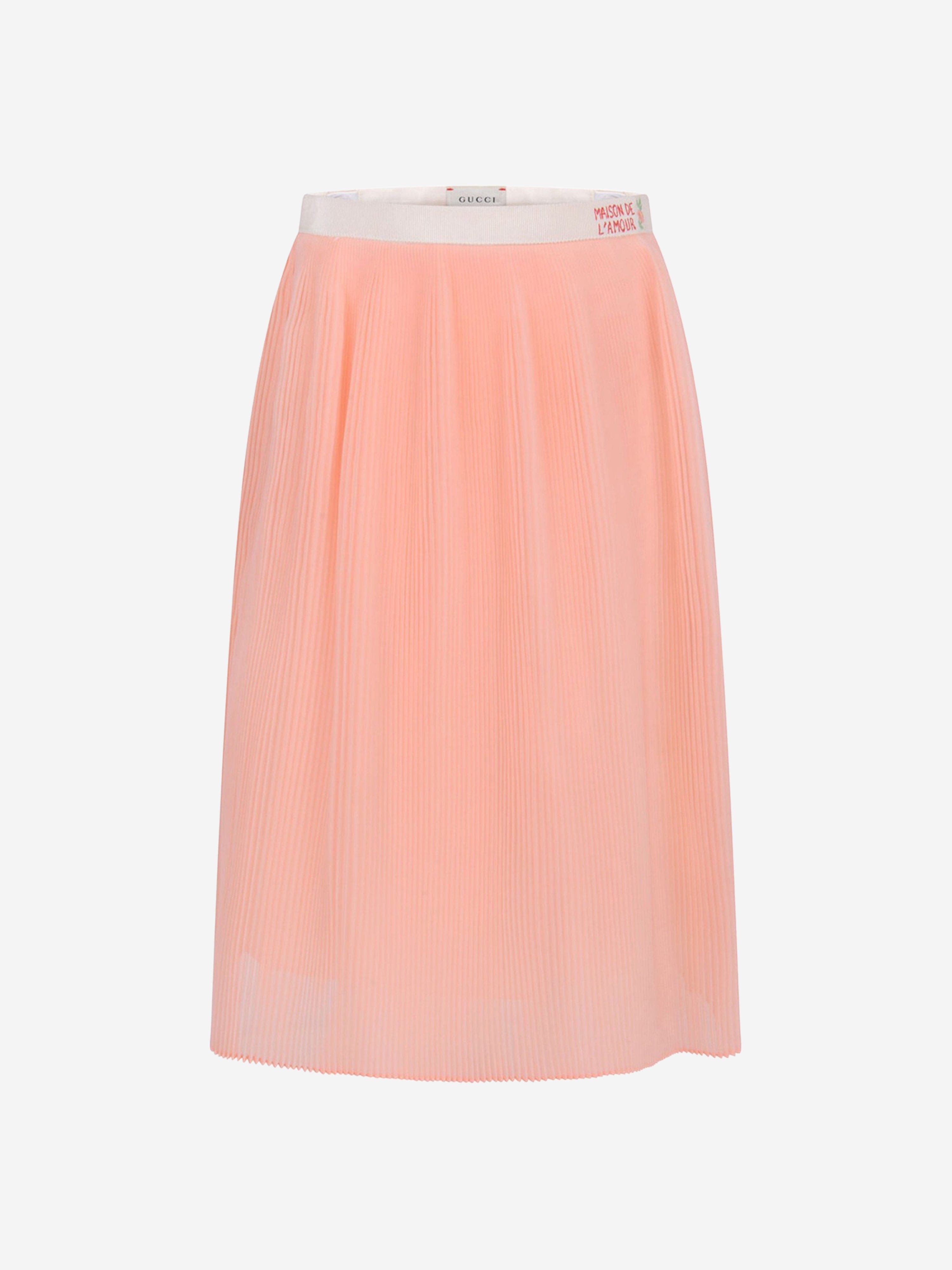 Gucci Girls Organza Skirt Outlet Newest