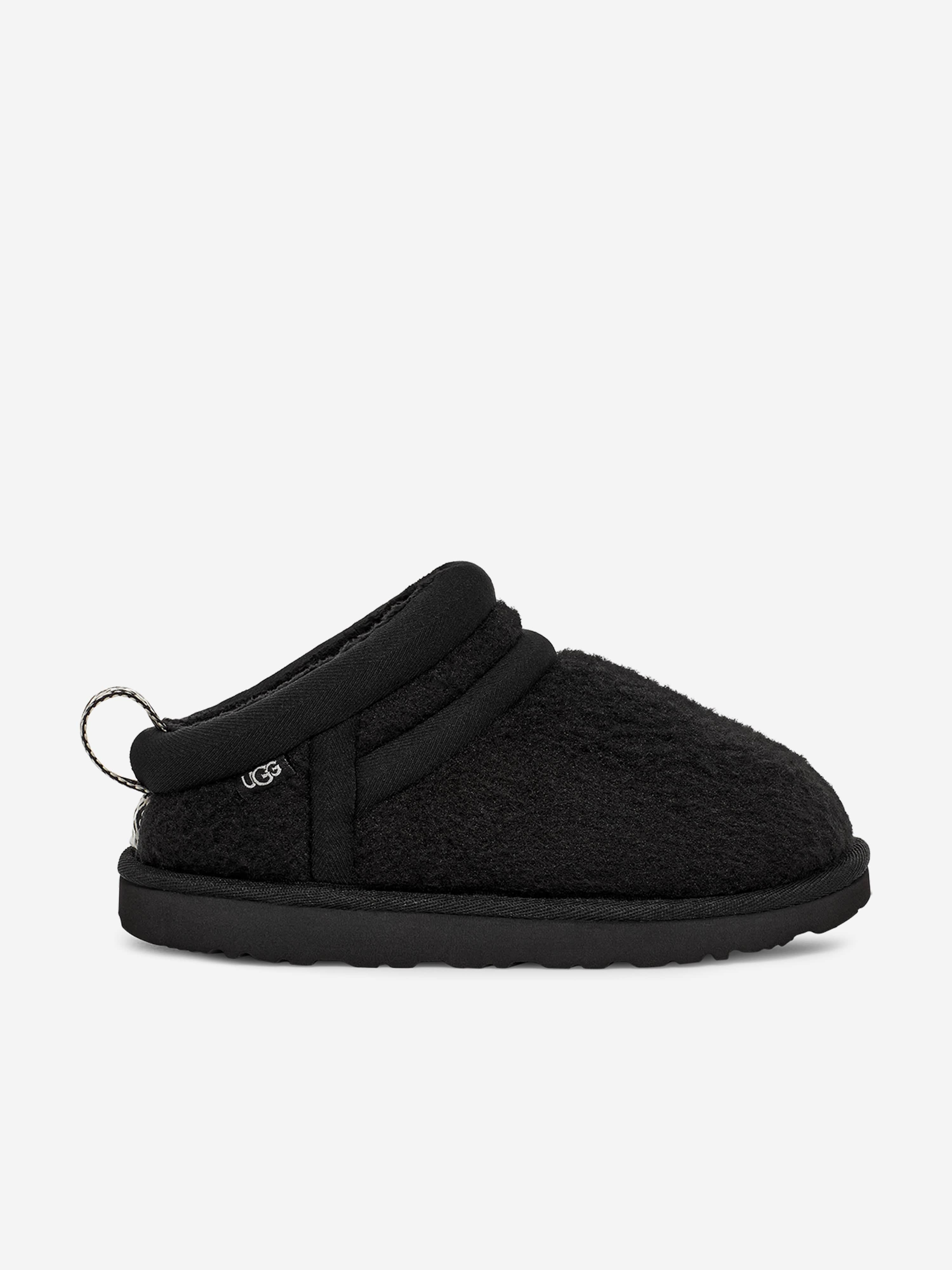 UGG Kids Astro Ultra Slippers in Black Discount In China