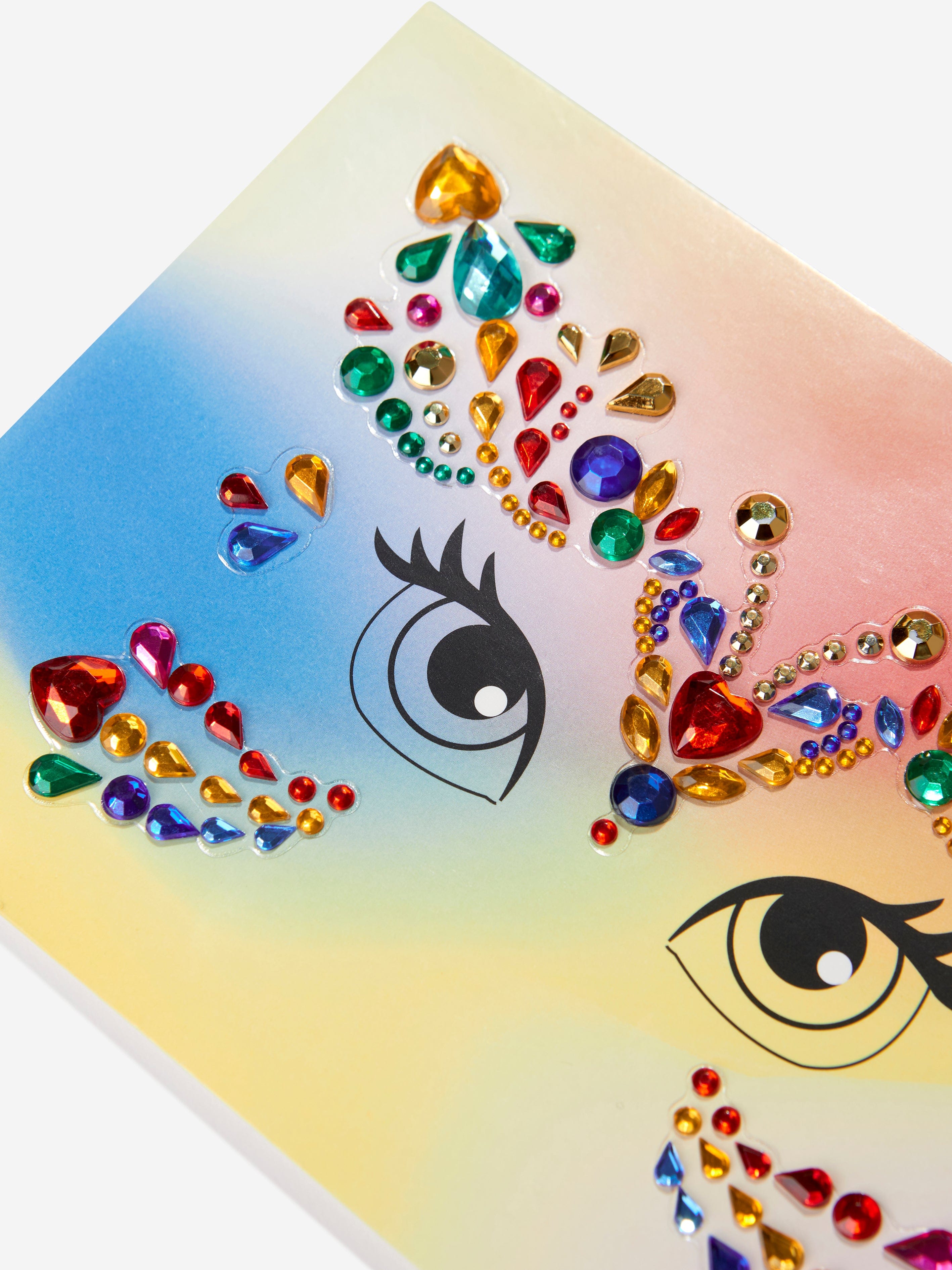 Super Smalls Girls Butterfly Gem Makeup Stickers in Multicolour Best Pices For Sale