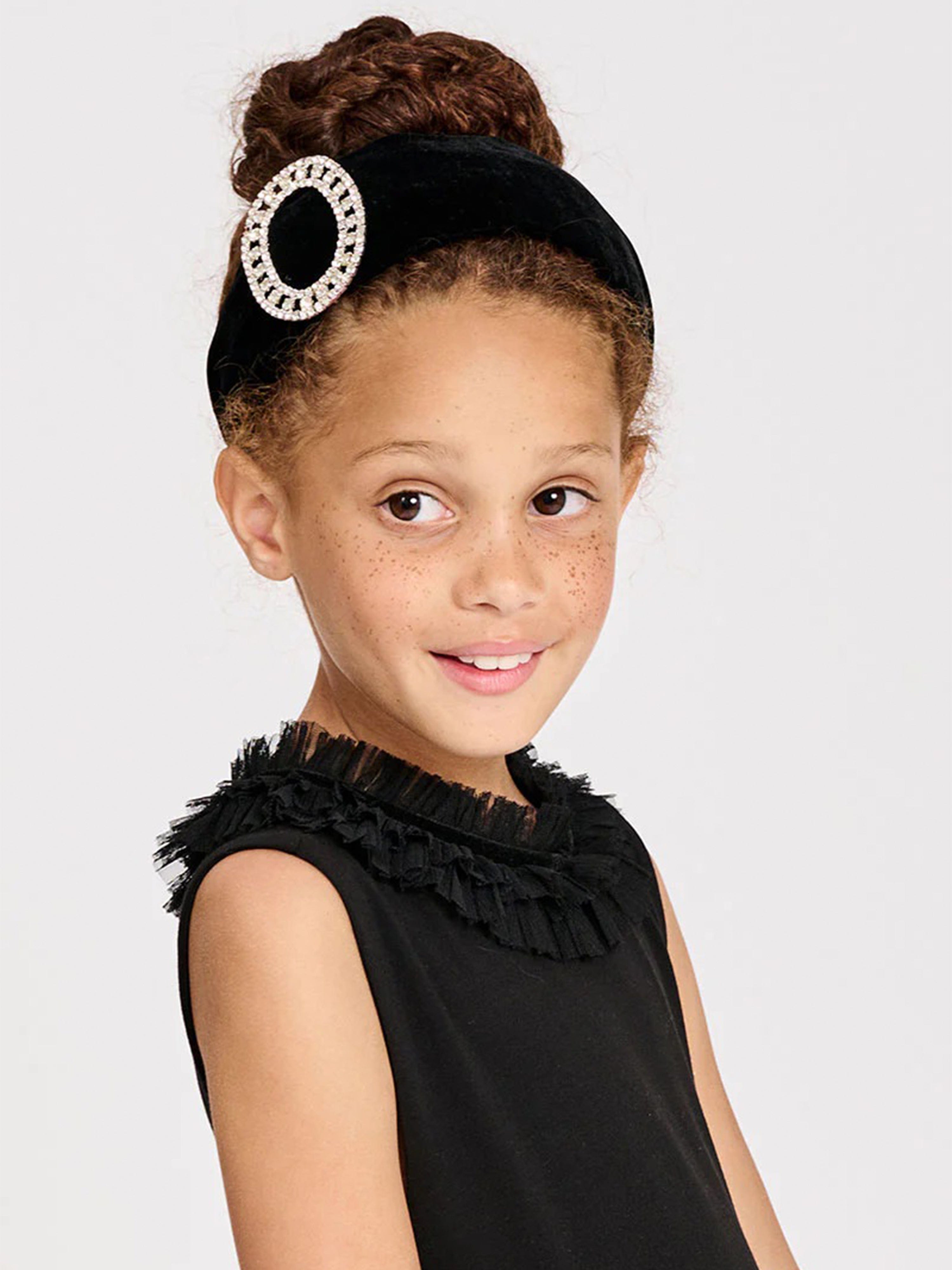 Angels Face Girls Gail Headband in Black Cheap Pice For Sale
