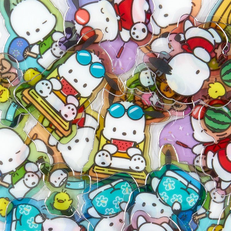 Pochacco Summer 30-Pc Popsicle Mini Sticker Pack Clearance Amazing Pice