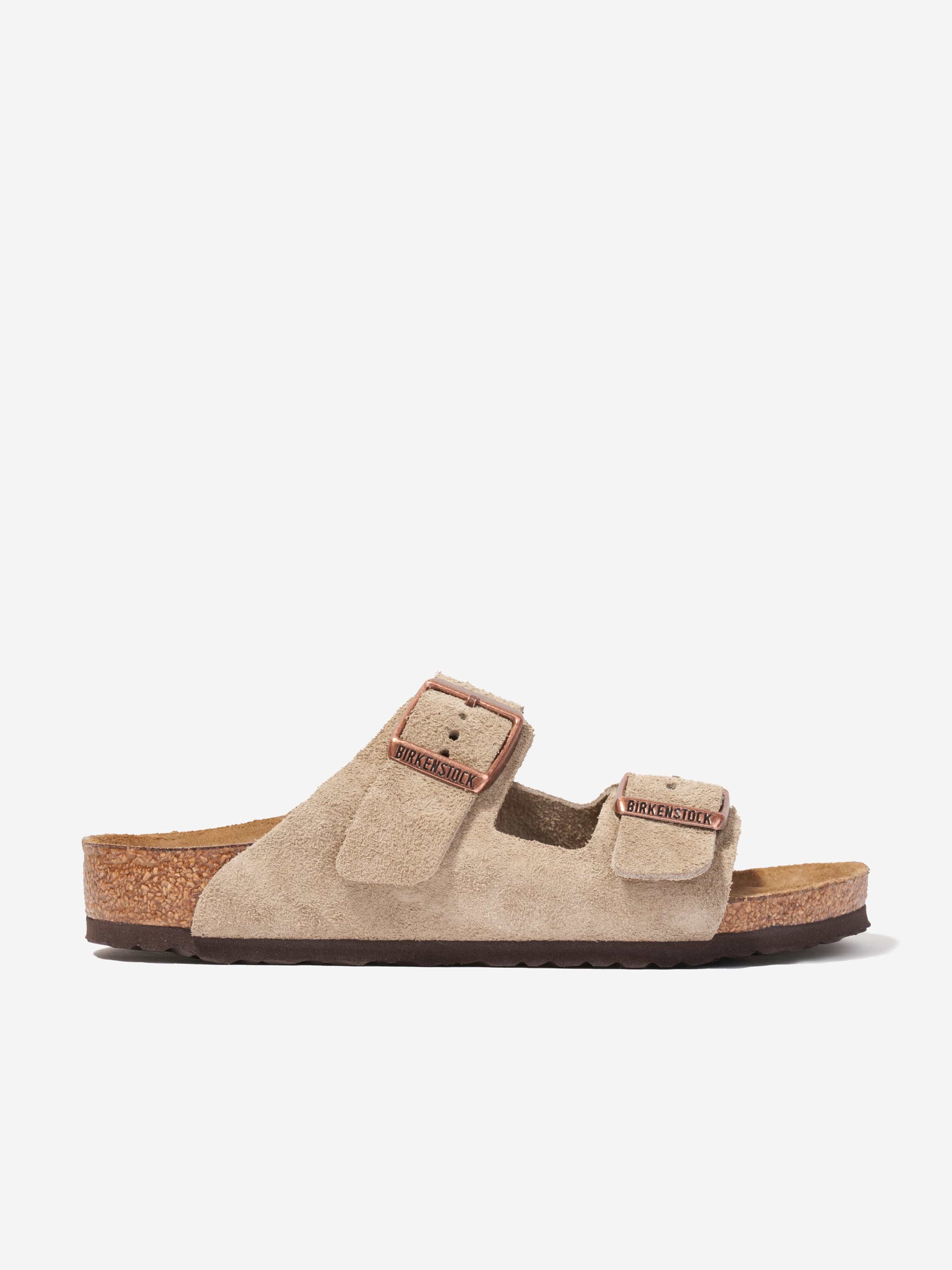BIRKENSTOCK Kids Arizona Sandals in Taupe Buy Cheap Affordable