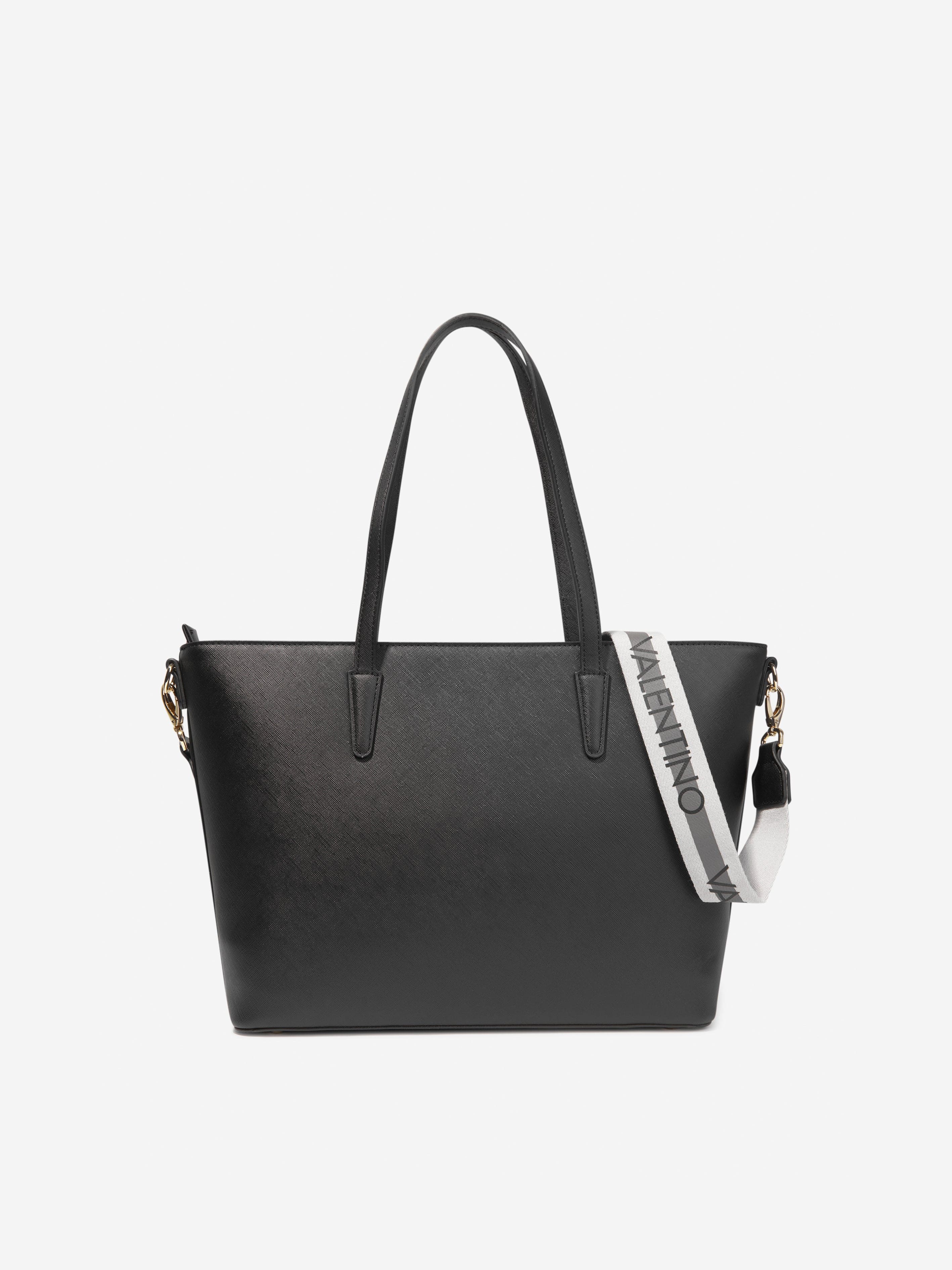 Valentino Girls Zero Shopping Bag in Black (W: 10cm) Best Place To Buy Online