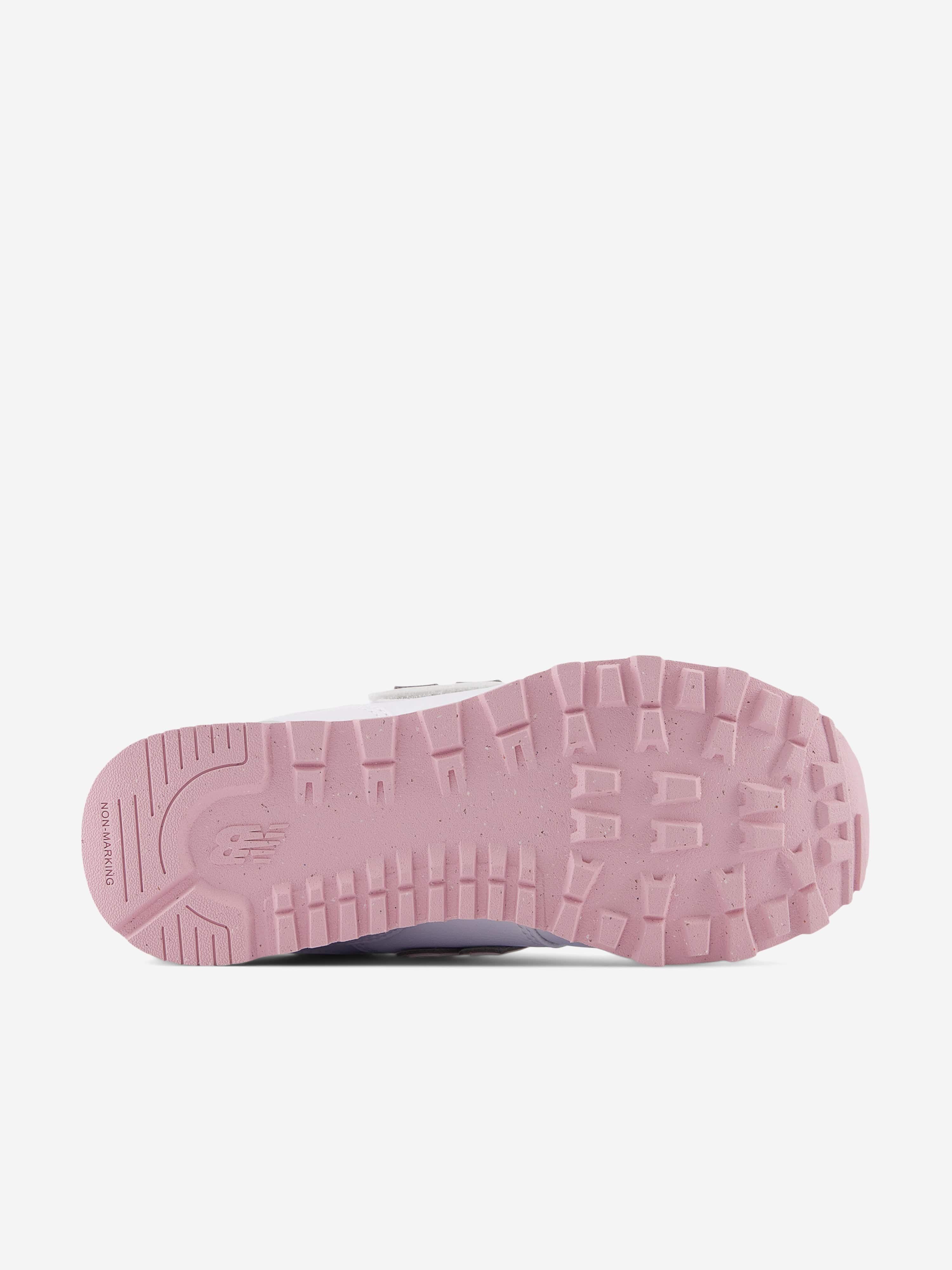 New Balance Girls 574 Trainers in White Cheap Sale Pay With Paypal
