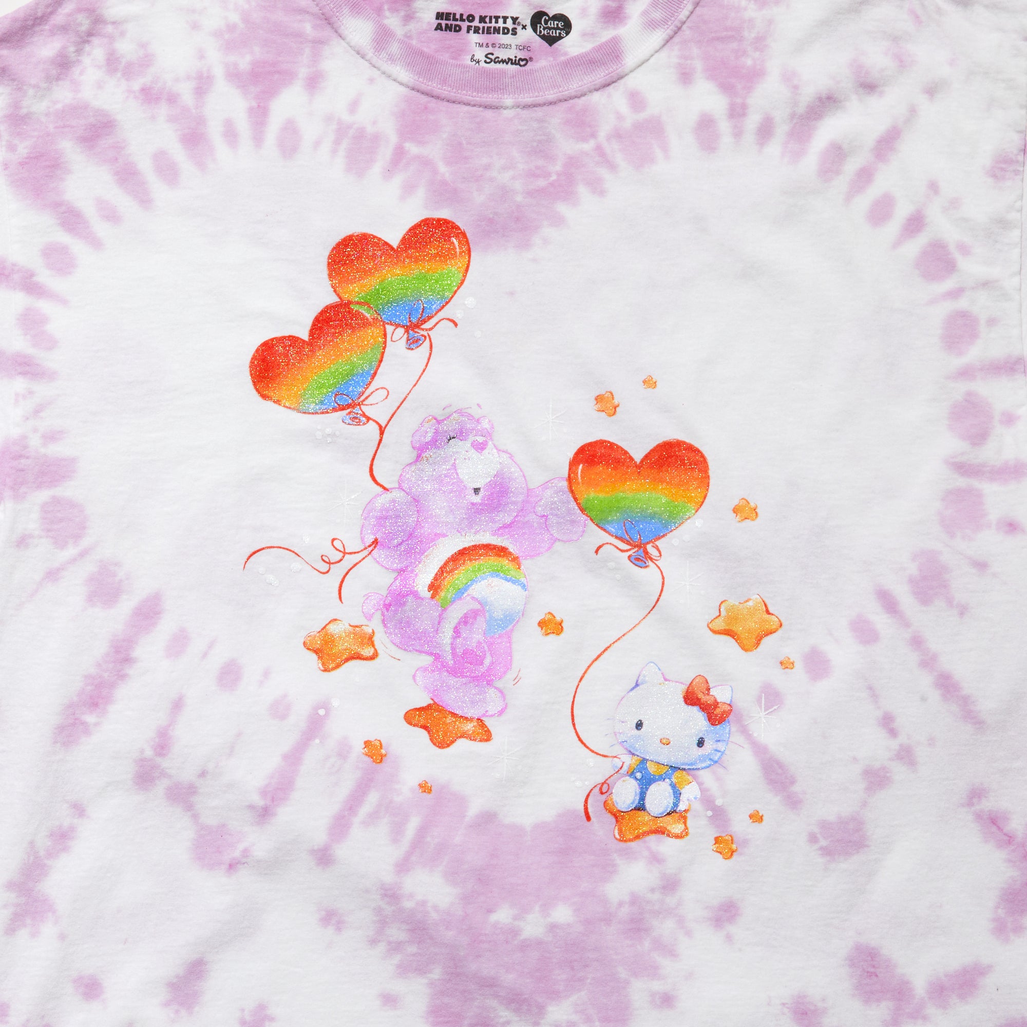 Hello Kitty x Care Bears Tie-Dye Glitter Tee Ost Release Dates