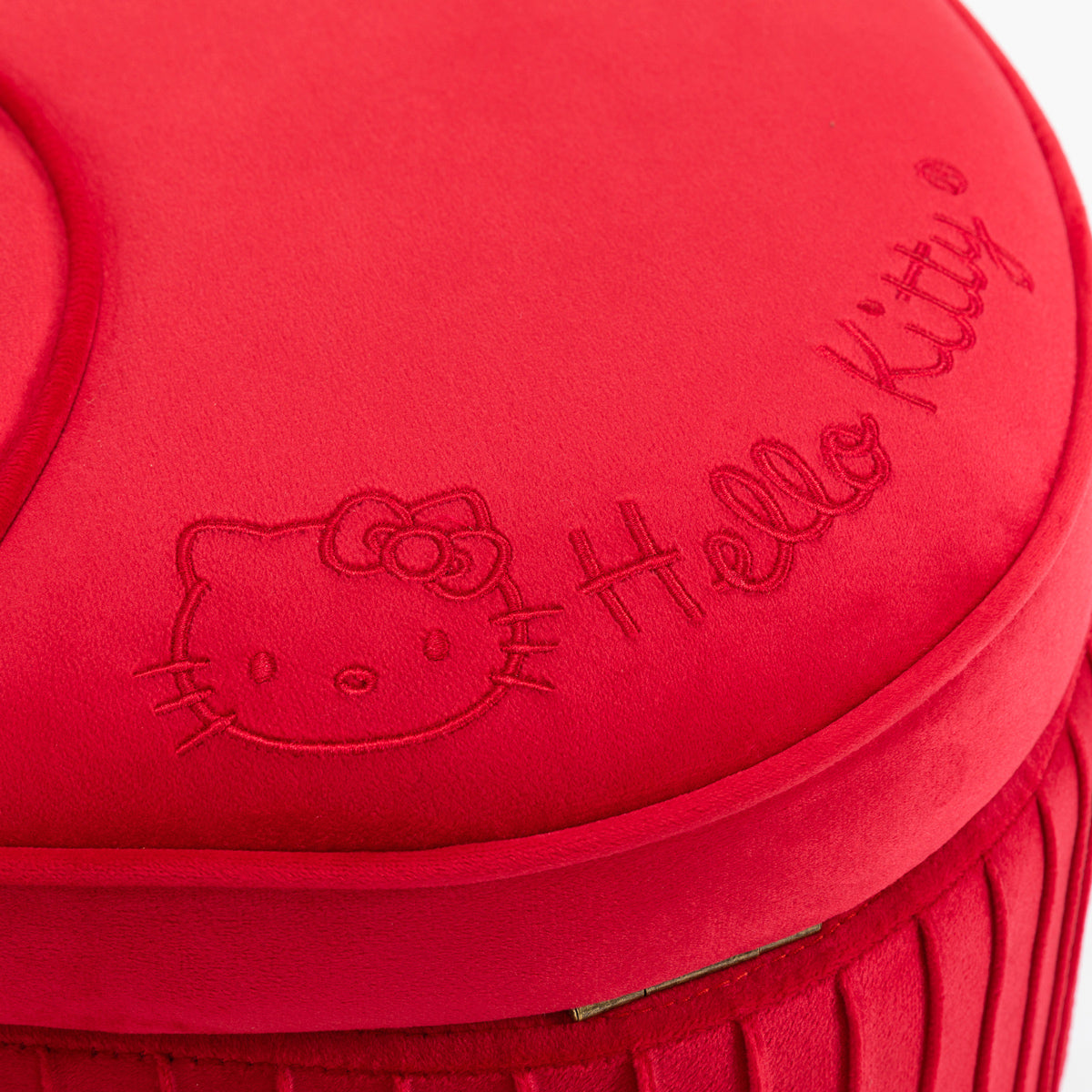 Hello Kitty x Impressions Vanity Bow Storage Bench With Mastercard For Sale