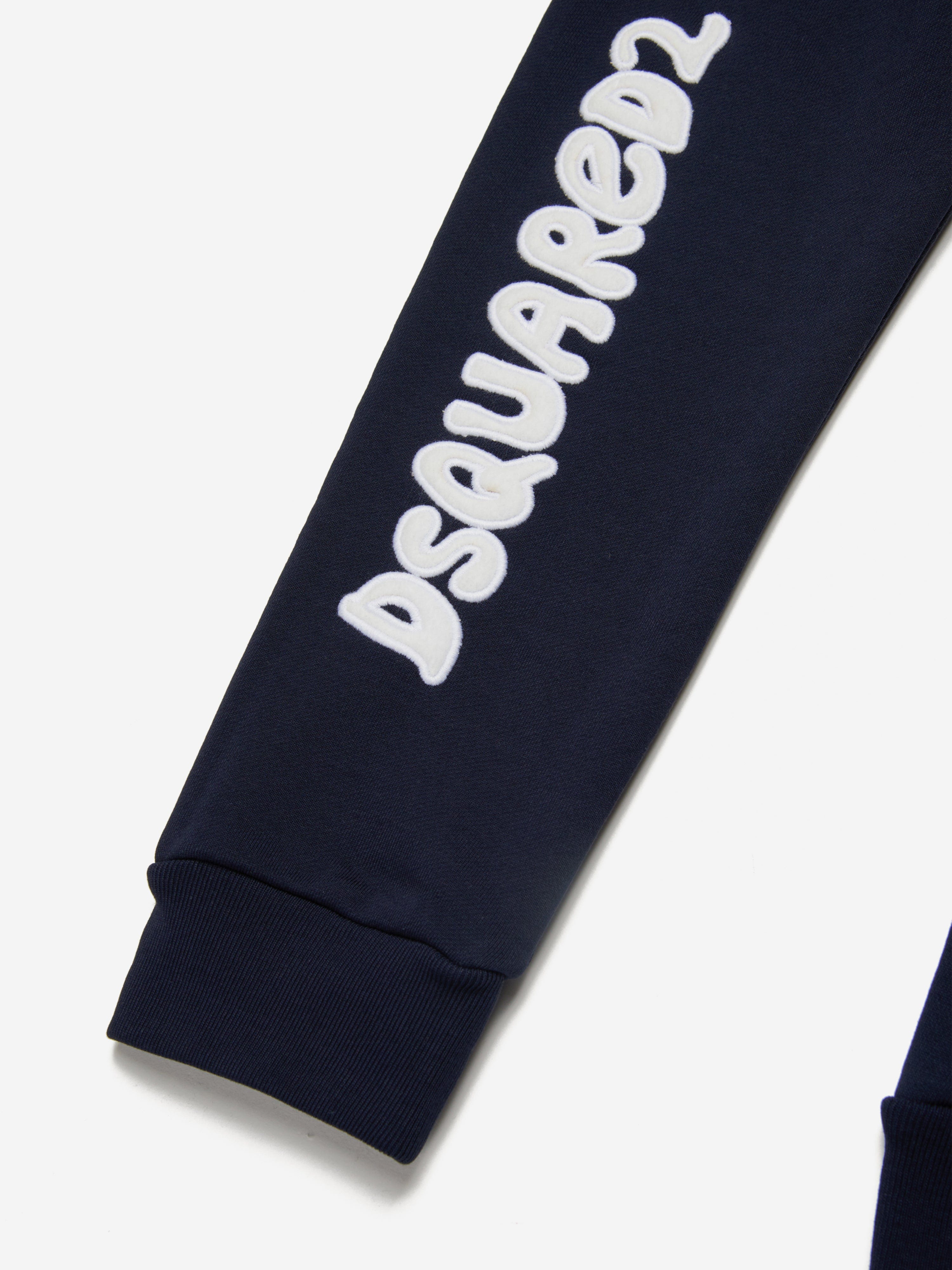 Dsquared2 Kids Logo Joggers in Navy Cheap Sale Huge Surprise