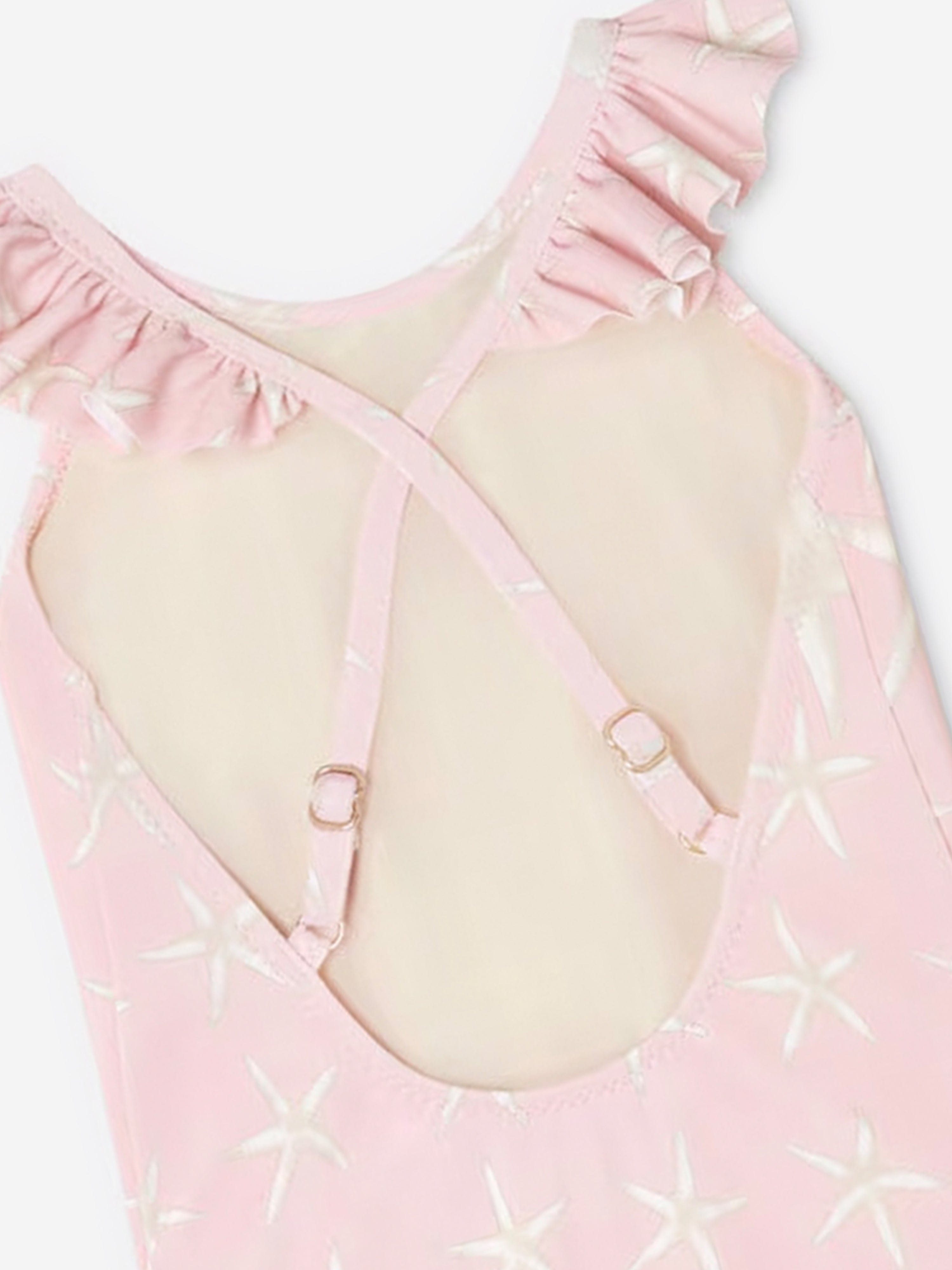 Versace Baby Girls Starfish Swimsuit in Pink Clearance Factory Outlet