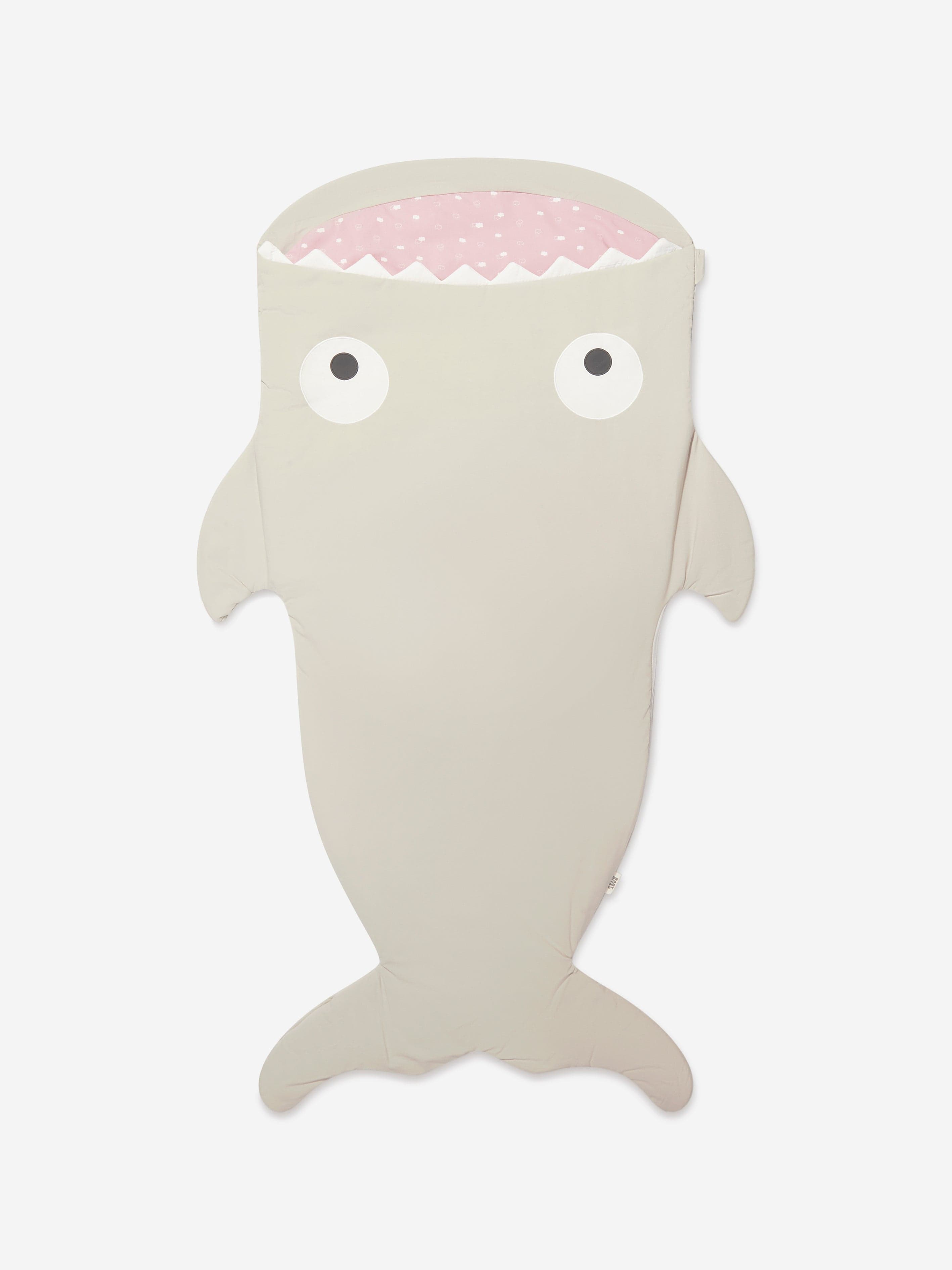 Baby Bites Girls Clouds Shark Pink Summer Sleeping Bag in Grey Discount Outlet Locations