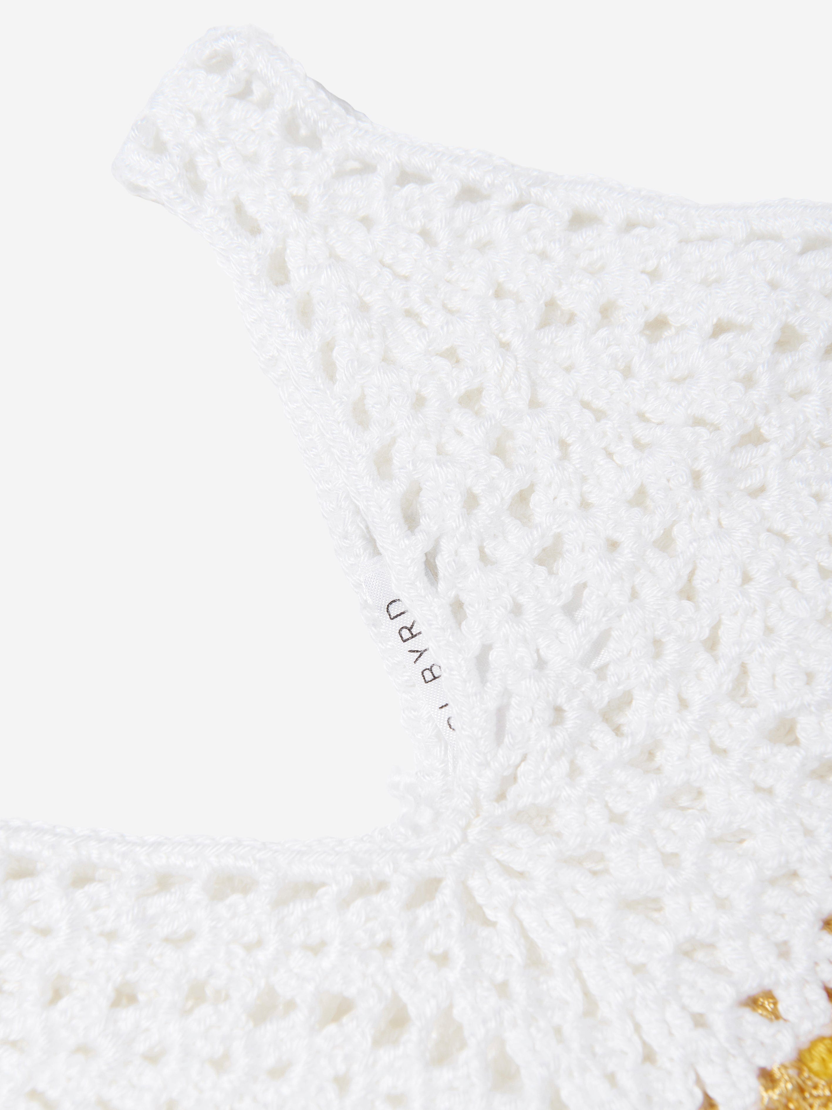 Girls Lavera Crop Top in White Free Shipping Best Place