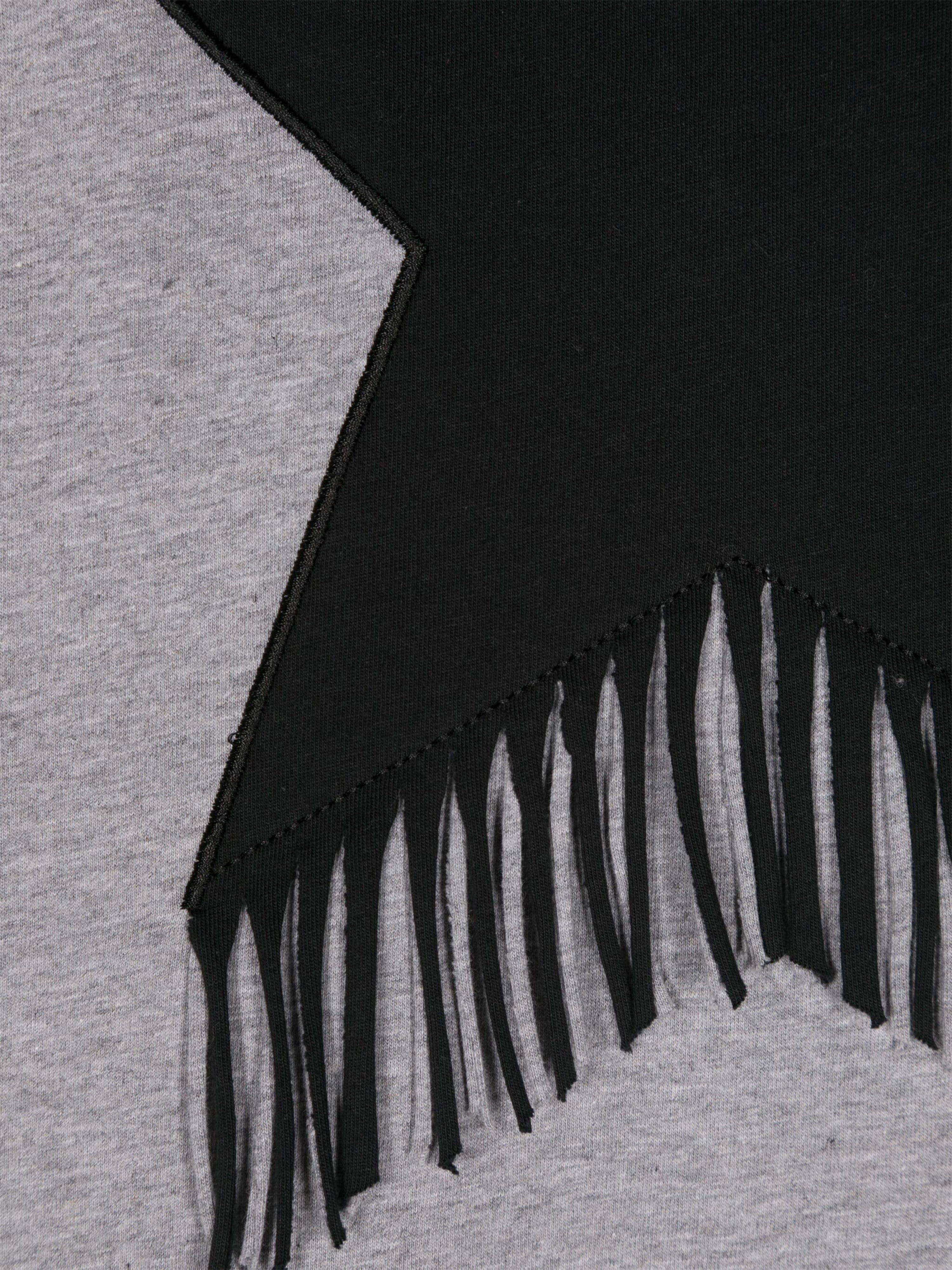 Stella McCartney Girls Tassel Star T-Shirt in Grey Outlet New Styles