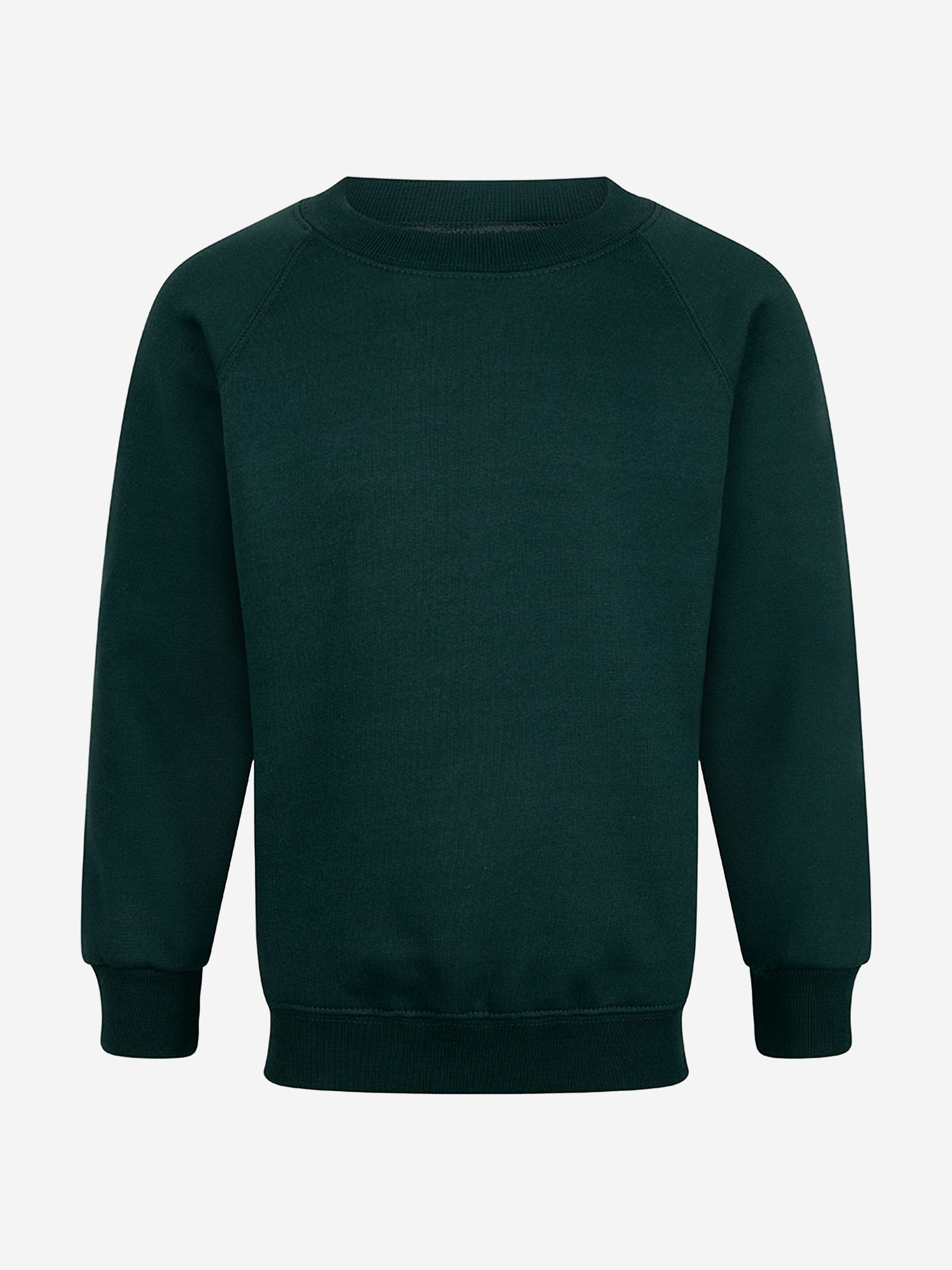 Zeco Kids School Crew Neck Sweatshirt in Green Free Shipping Low Pice