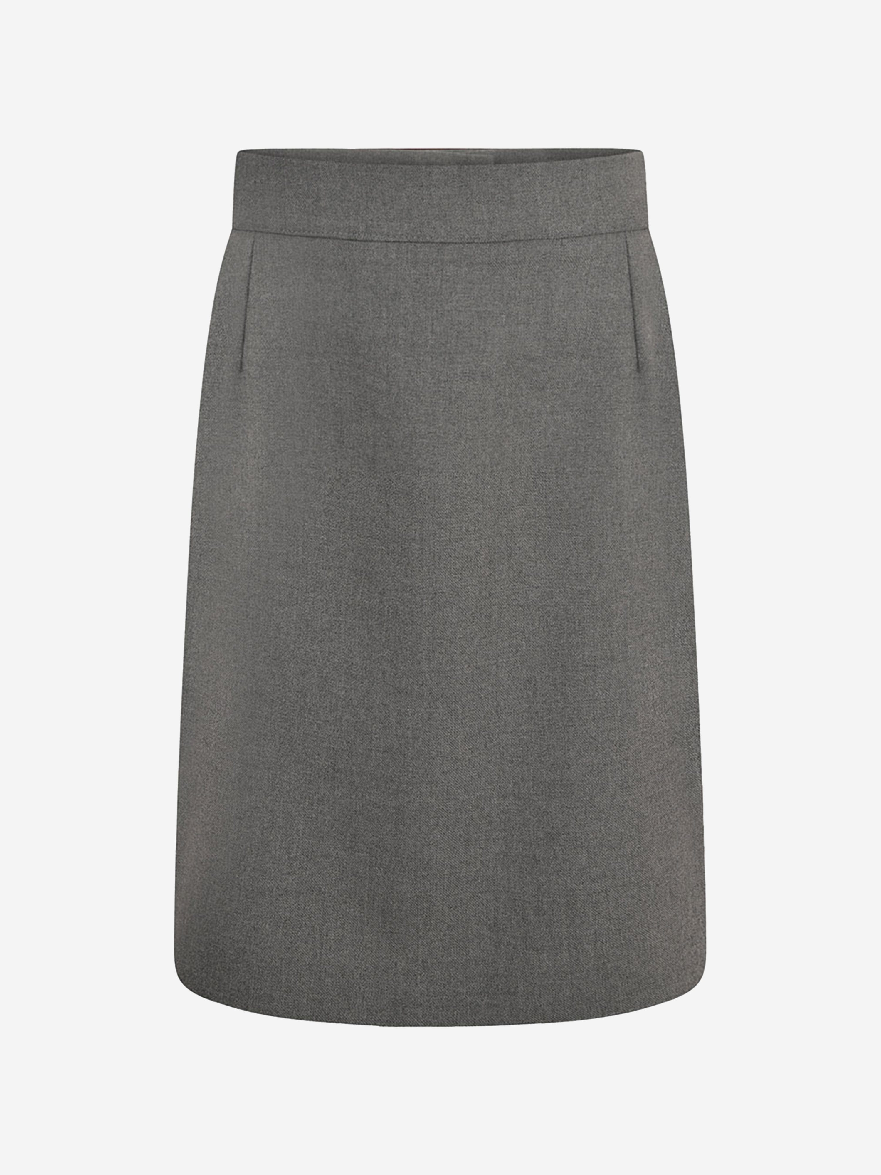 Zeco Girls School Pencil Skirt in Grey Free Shipping Sast