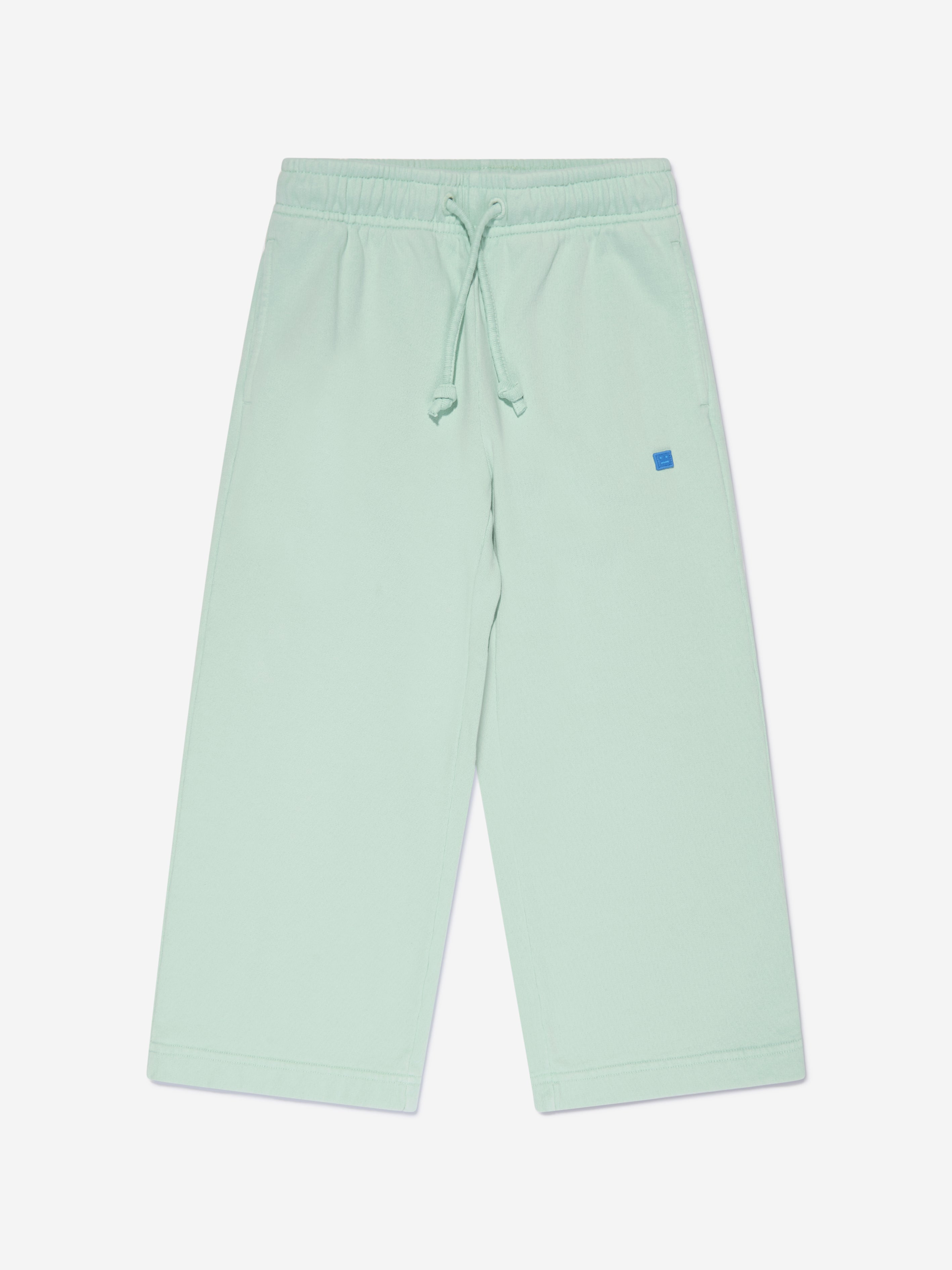 Acne Studios Kids Logo Joggers in Green Clearance Classic