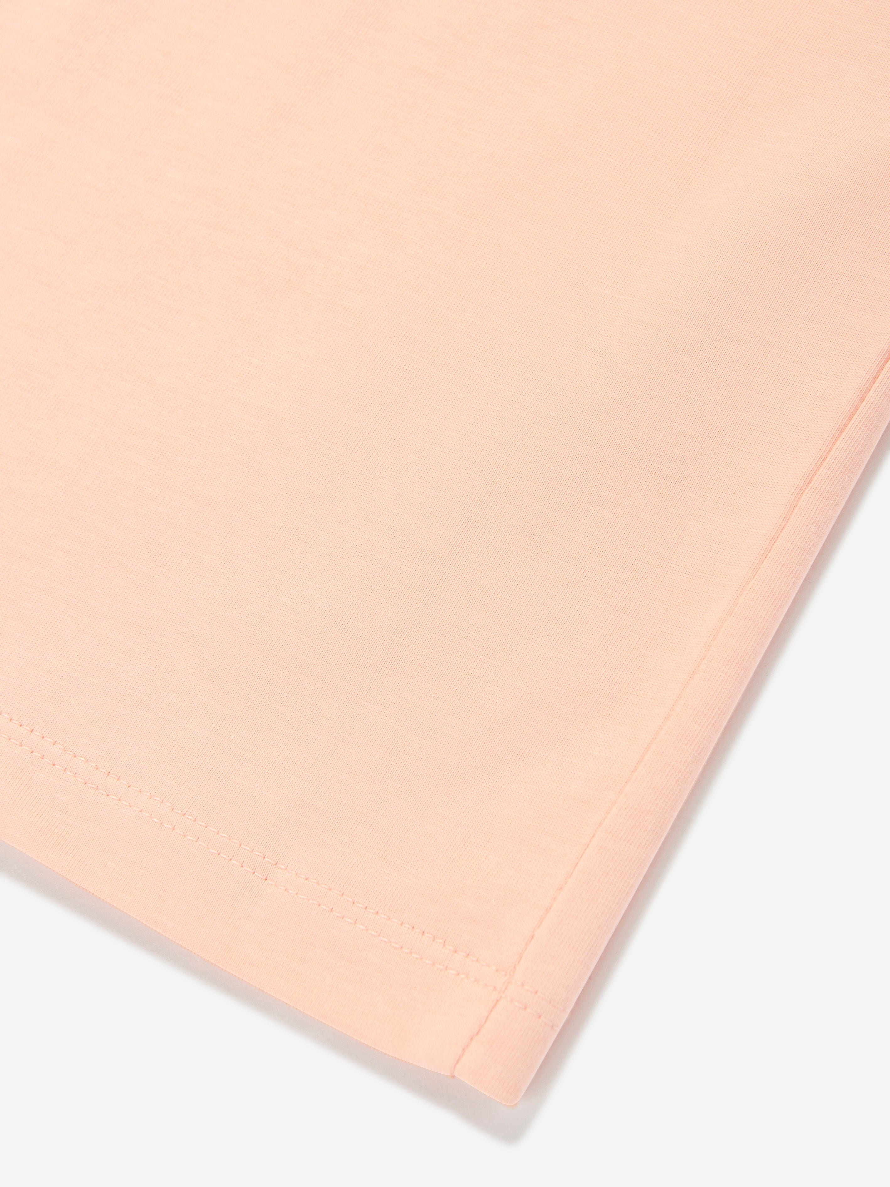 Calvin Klein Girls Monogram Logo T-Shirt in Pink Reliable For Sale
