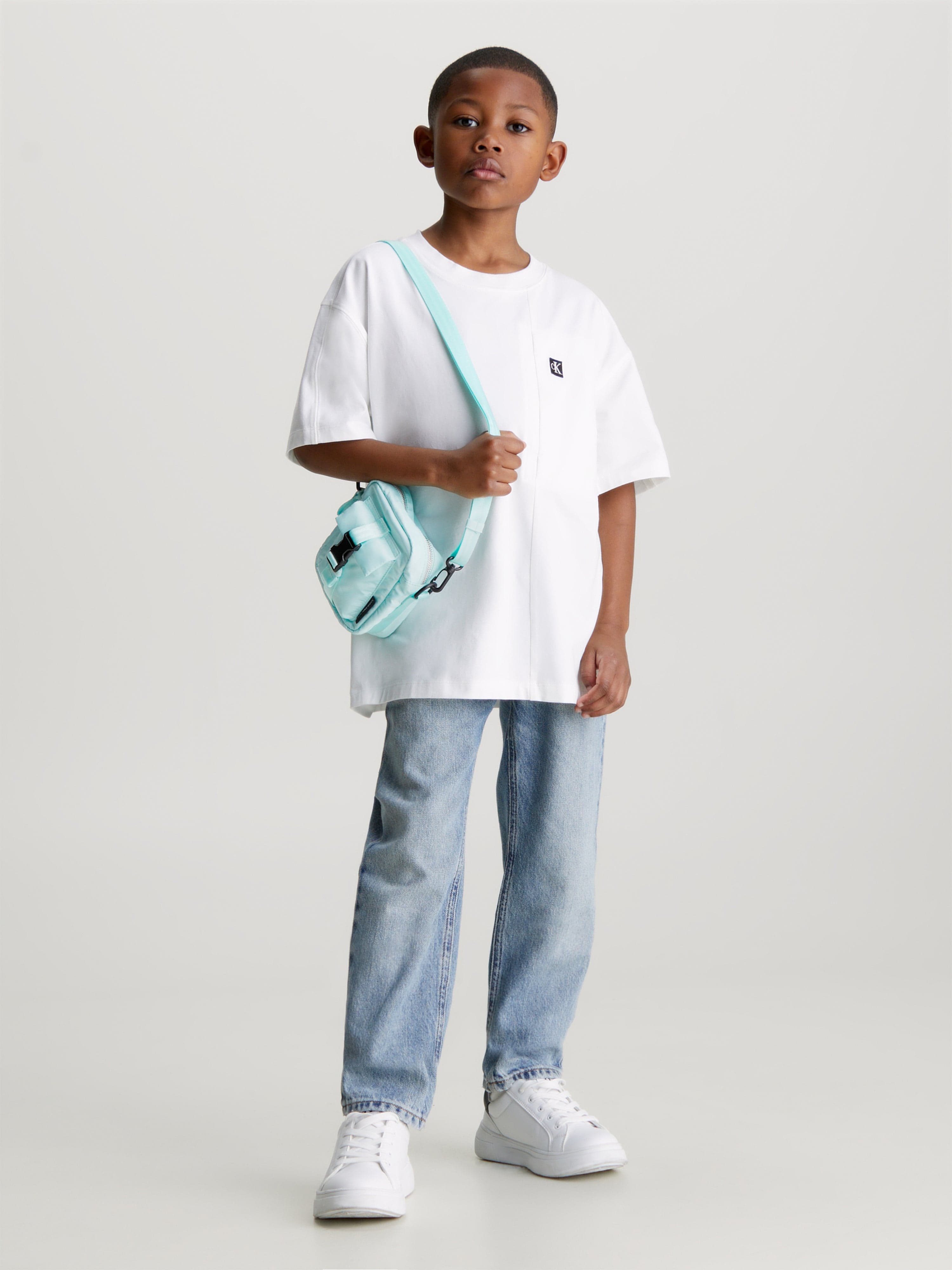 Calvin Klein Kids Crossbody Buckle Bag in Blue (15.5cm) Shop Offer Cheap Online