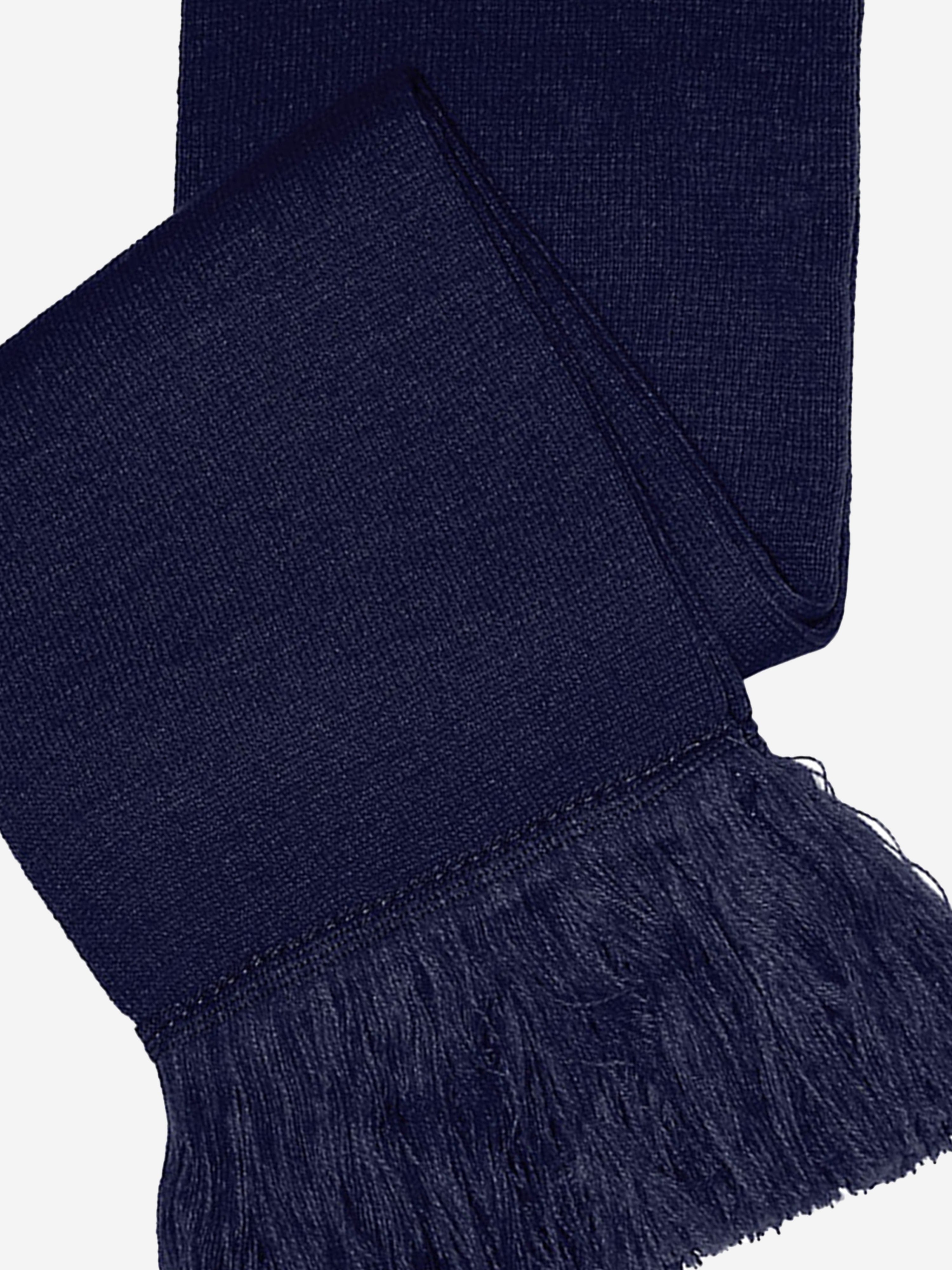 Zeco Kids School Knitted Scarf in Navy Marketable For Sale
