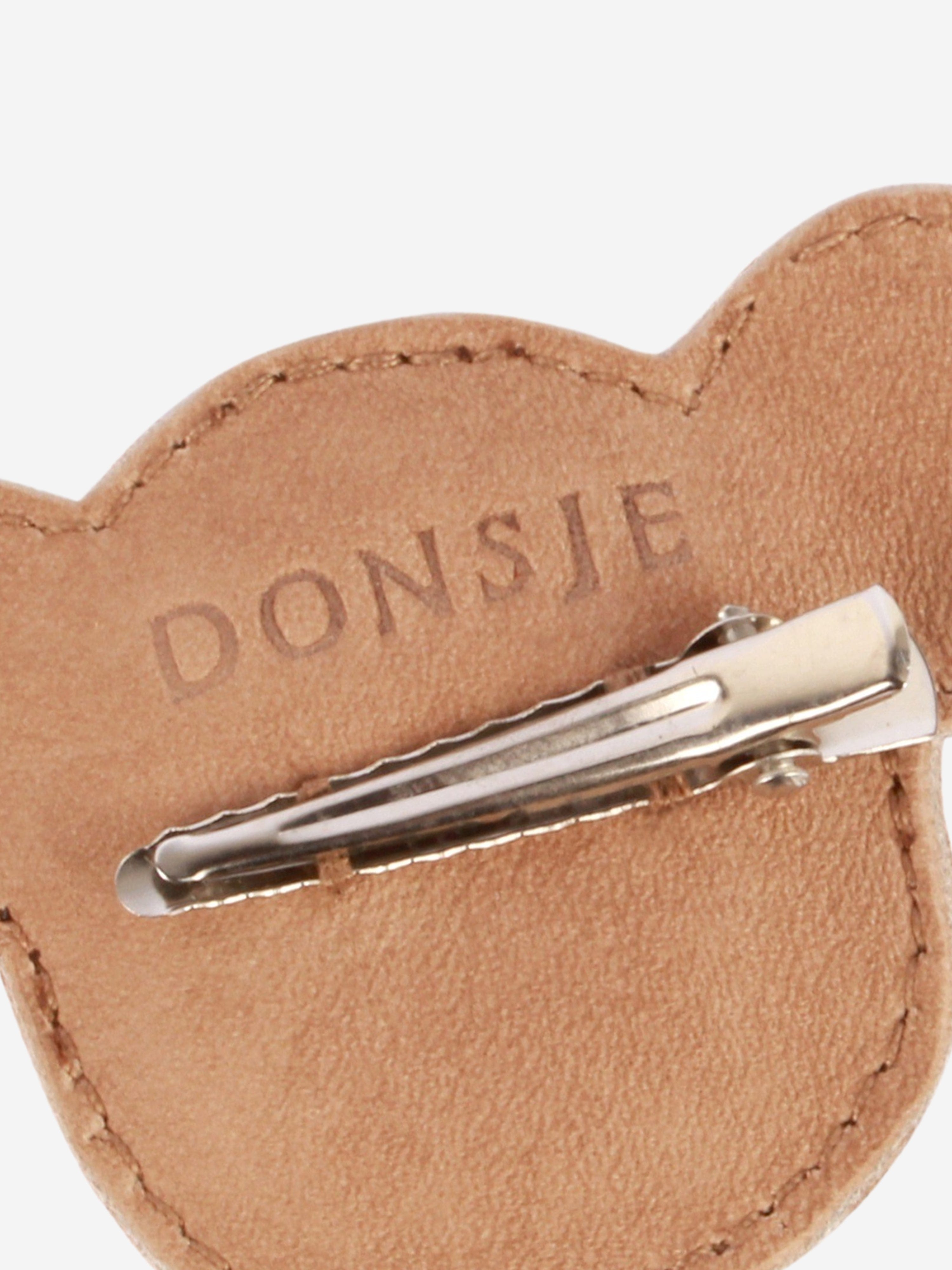 Donsje Girls Josy Classic Koala Hair Clip in Beige Cheap Best Store To Get