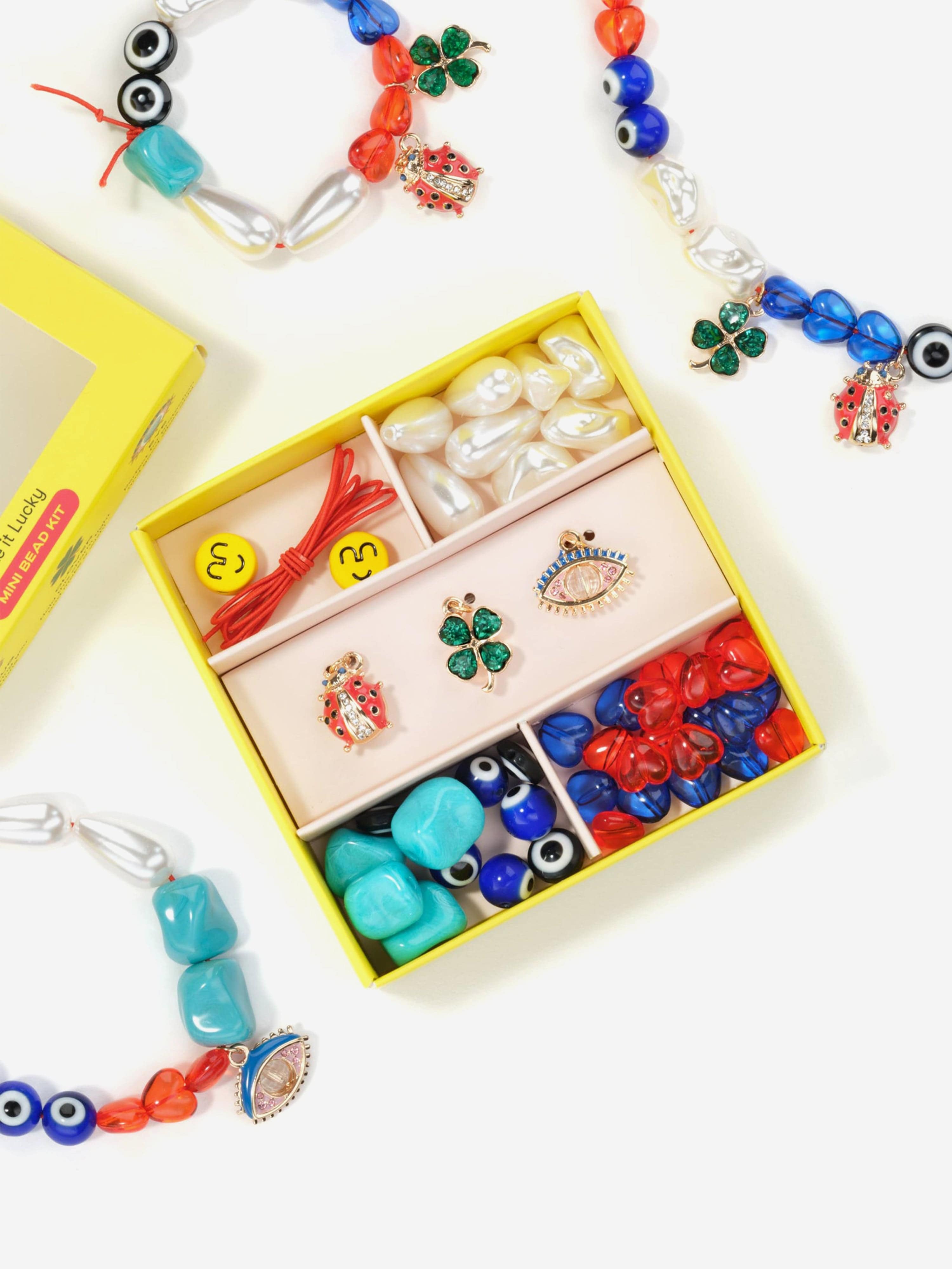 Super Smalls Girls Make it Lucky Mini Bead Kit in Multicolour Marketable Online