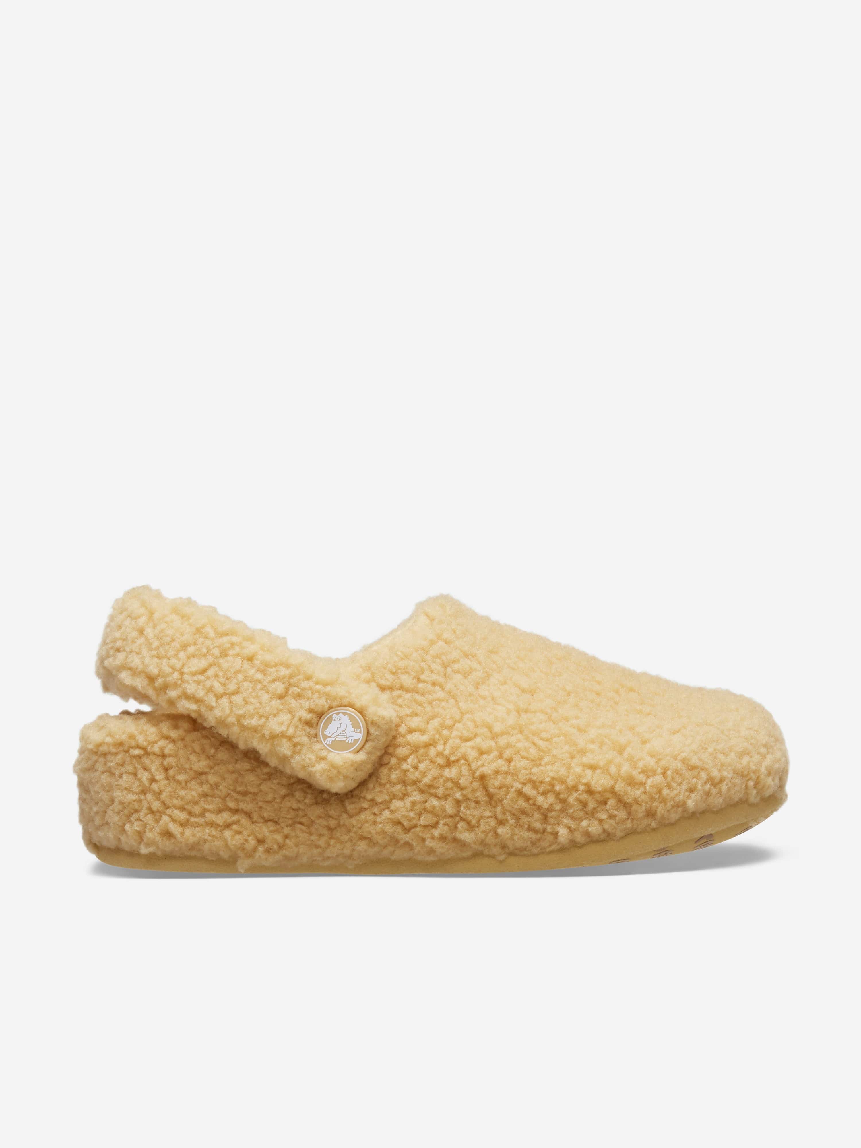 Crocs Kids Classic Cozzzy Slipper in Beige Quality Free Shipping Low Pice