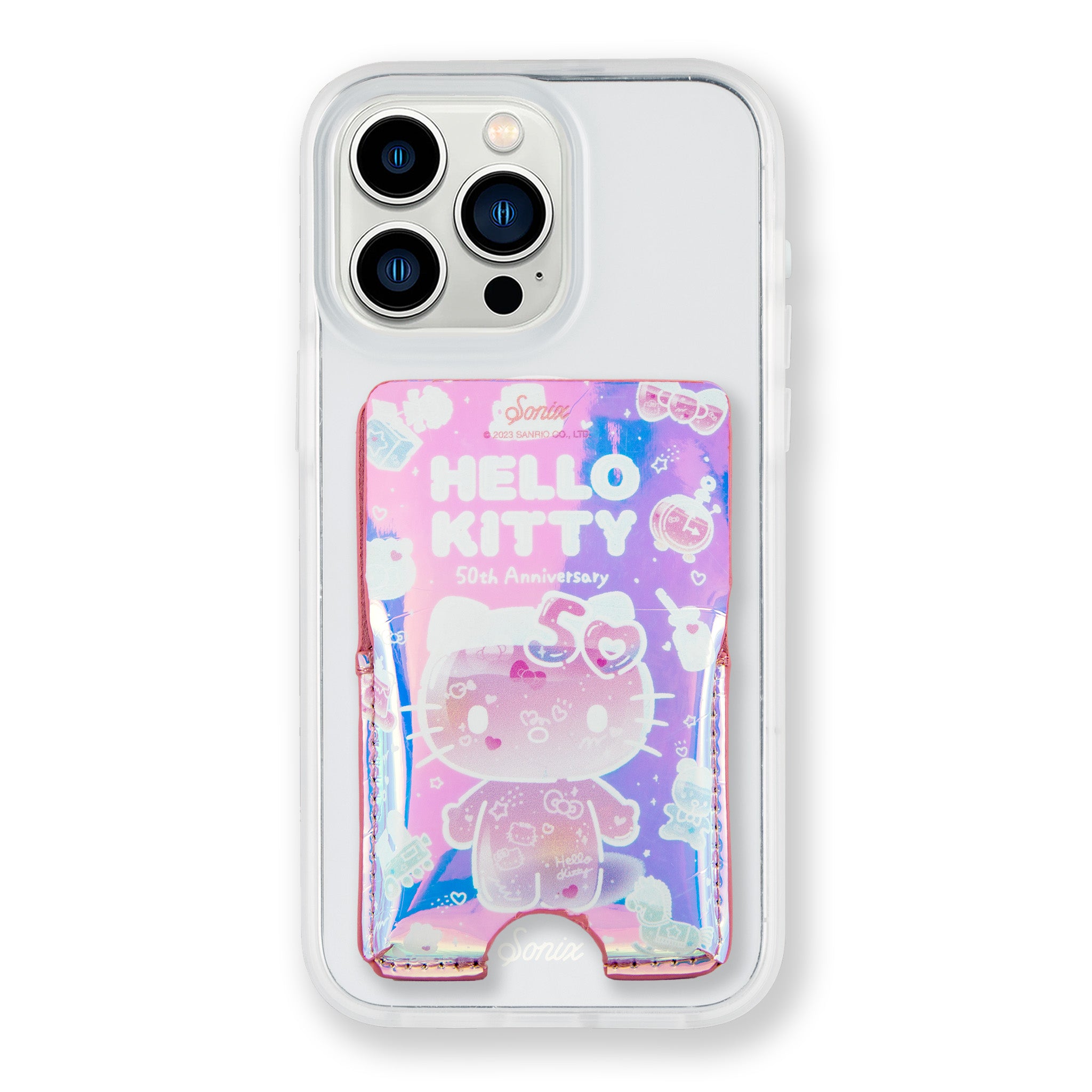 Hello Kitty x Sonix 50th Anniversary Magnetic Wallet With Credit Card Cheap Online