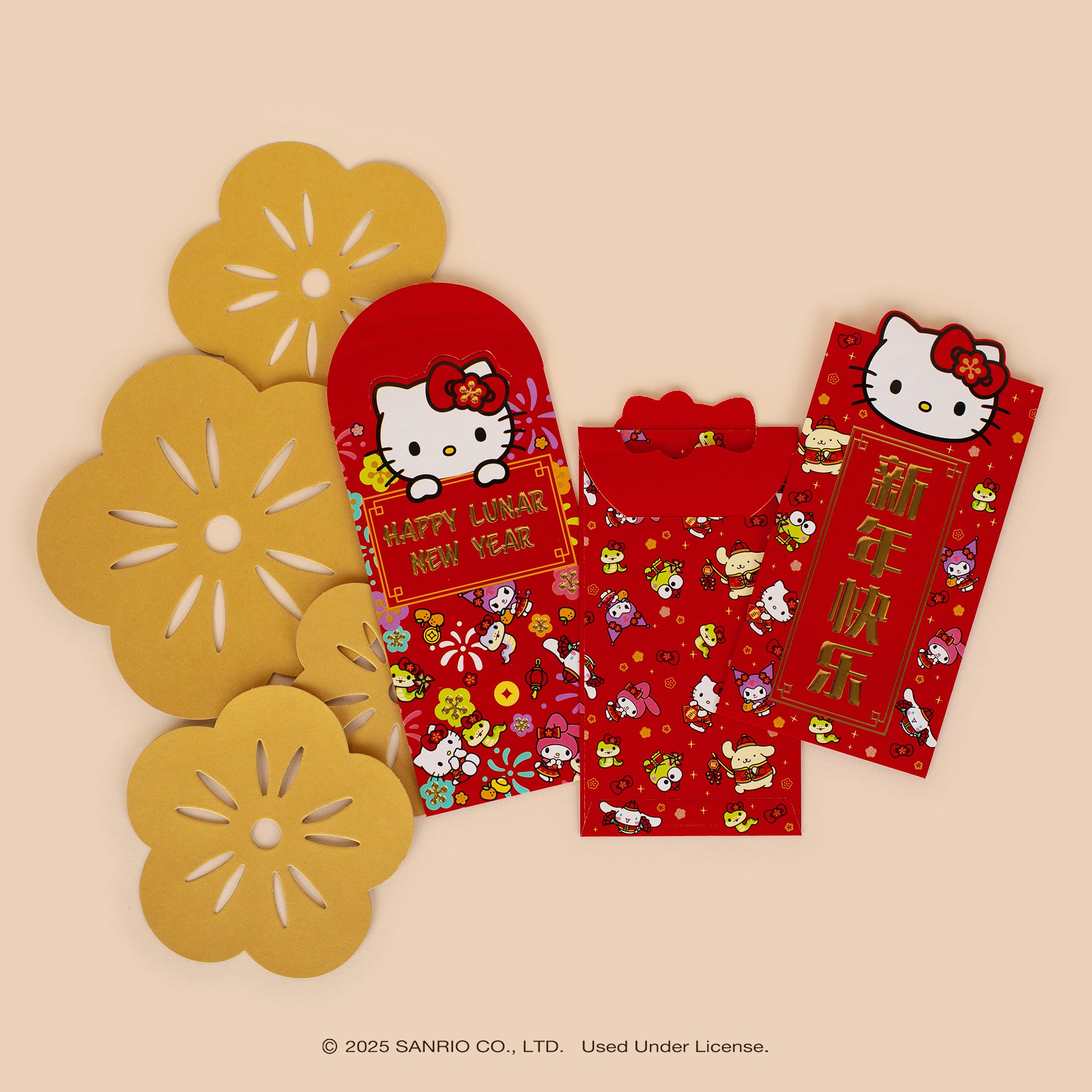 Hello Kitty and Friends x Studio Oh! 10-pc LNY Envelope Pack (Year of the Snake) Outlet Fashionable