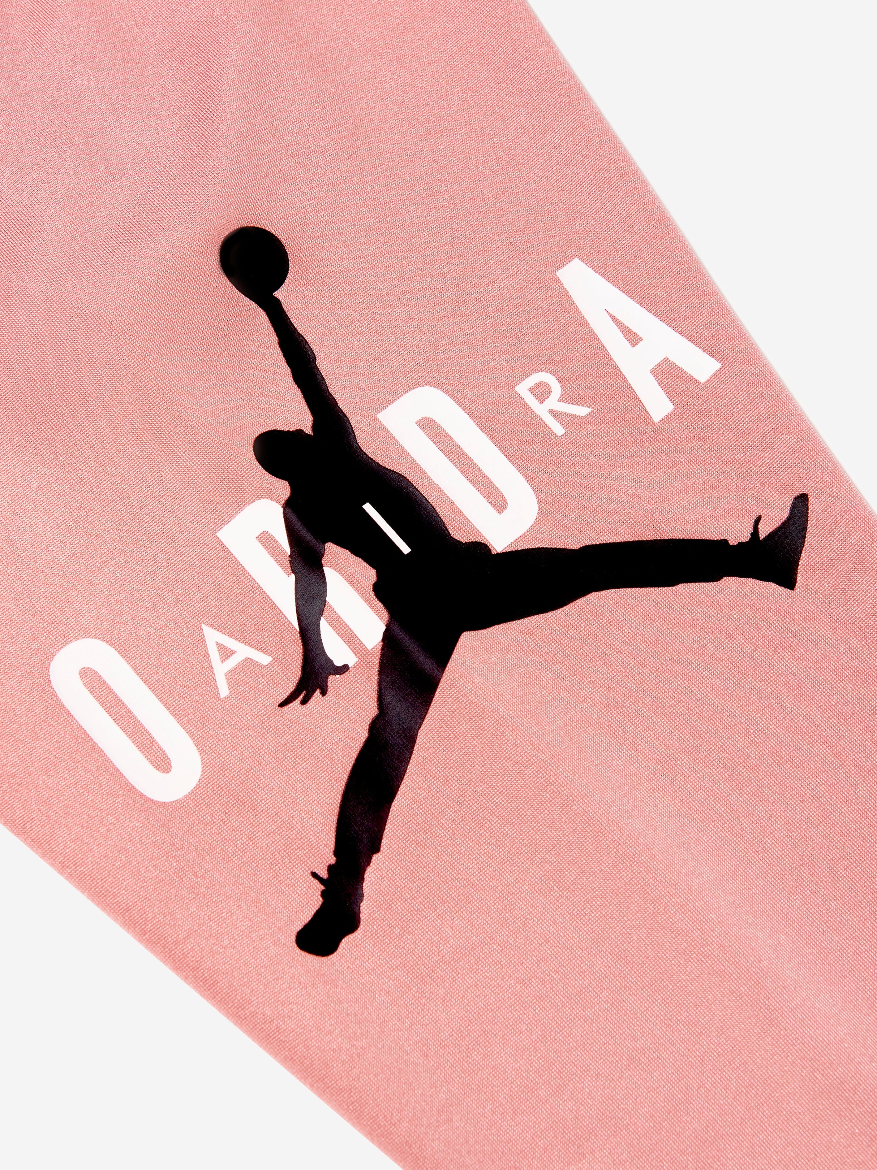 Jordan Girls Jumpman Sustainable Leggings in Red Clearance Perfect