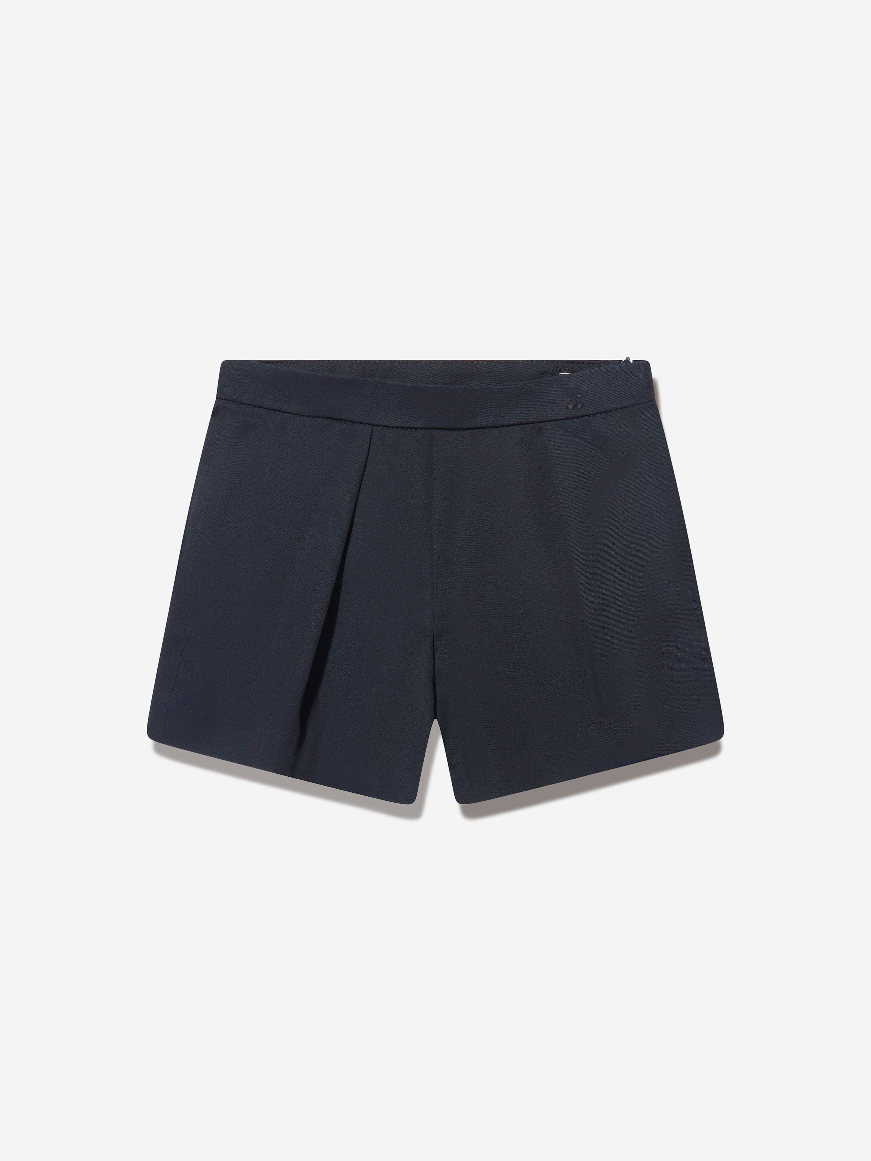 Bonpoint Girls Cotton Shorts in Navy Clearance Fast Delivery