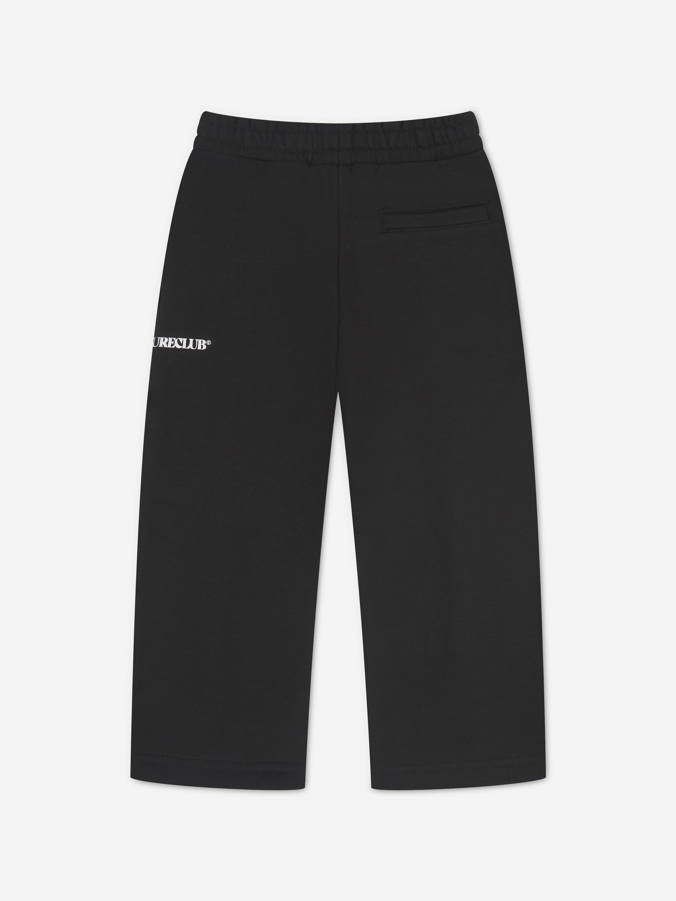 The Couture Club Kids Raw Seam Members Only Joggers in Black Outlet Classic
