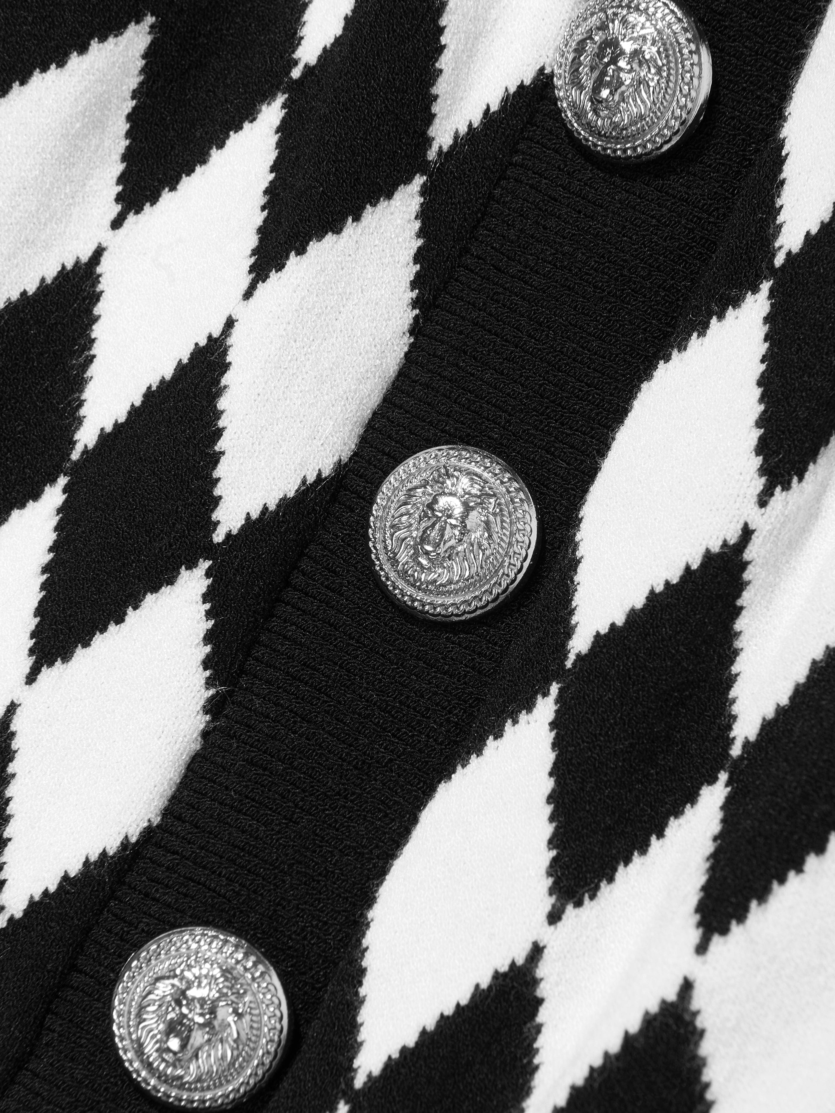 Balmain Girls Knitted Skirt in Black How Much Online