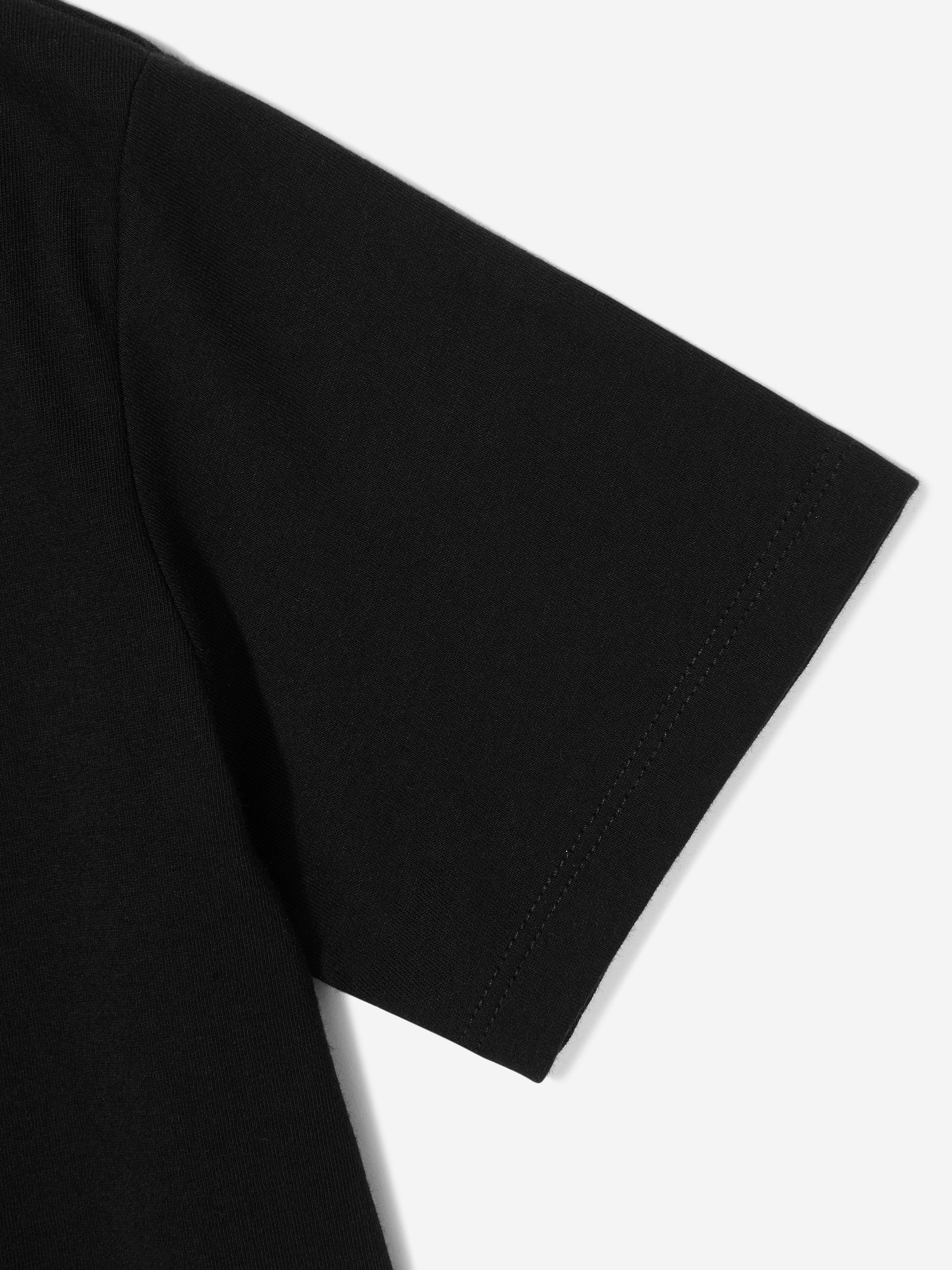 Balmain Kids Logo T-Shirt in Black Sale Pick A Best