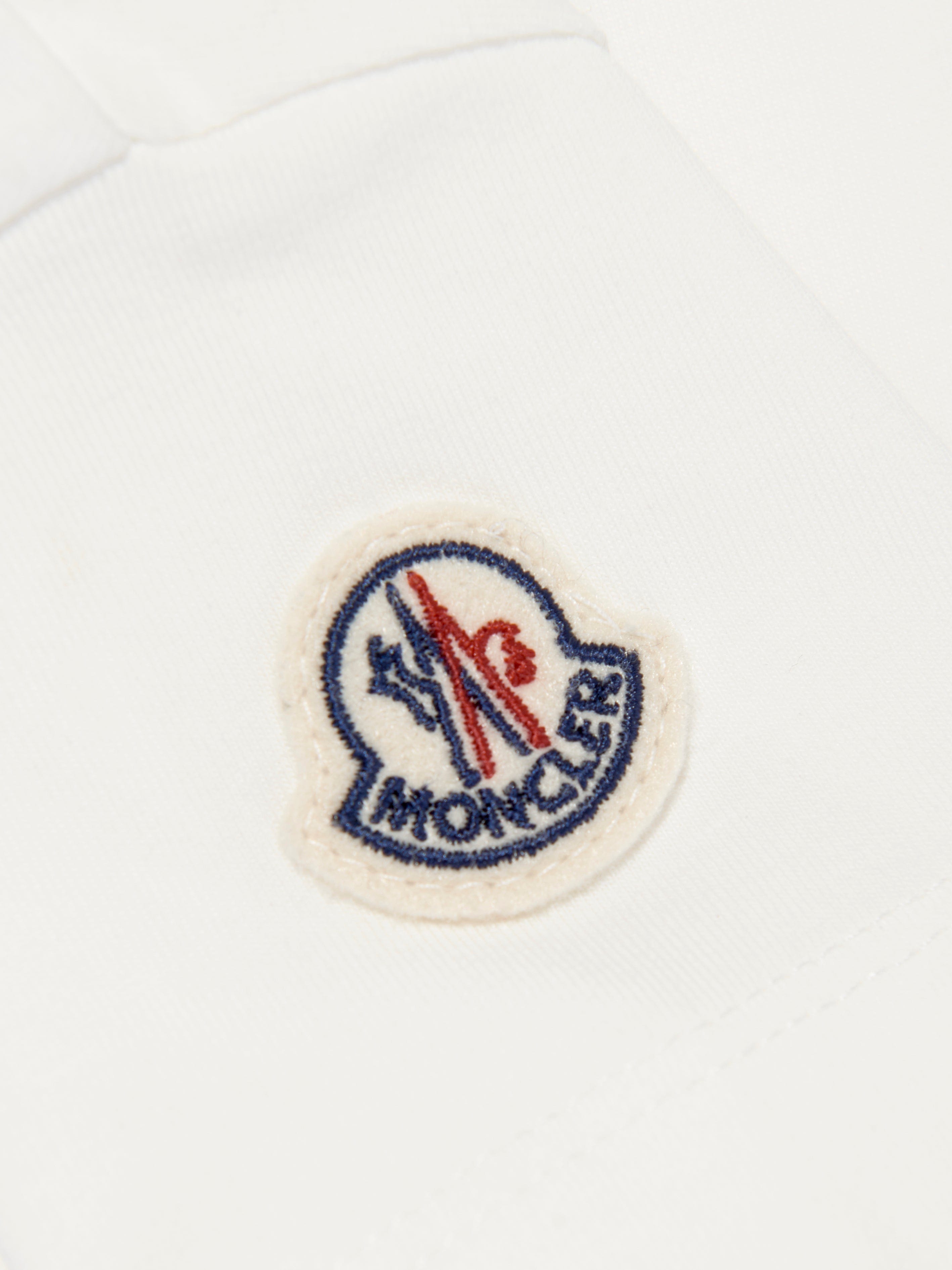 Moncler Enfant Baby Girls Tennis Bear T-Shirt in White Cheap Outlet Store