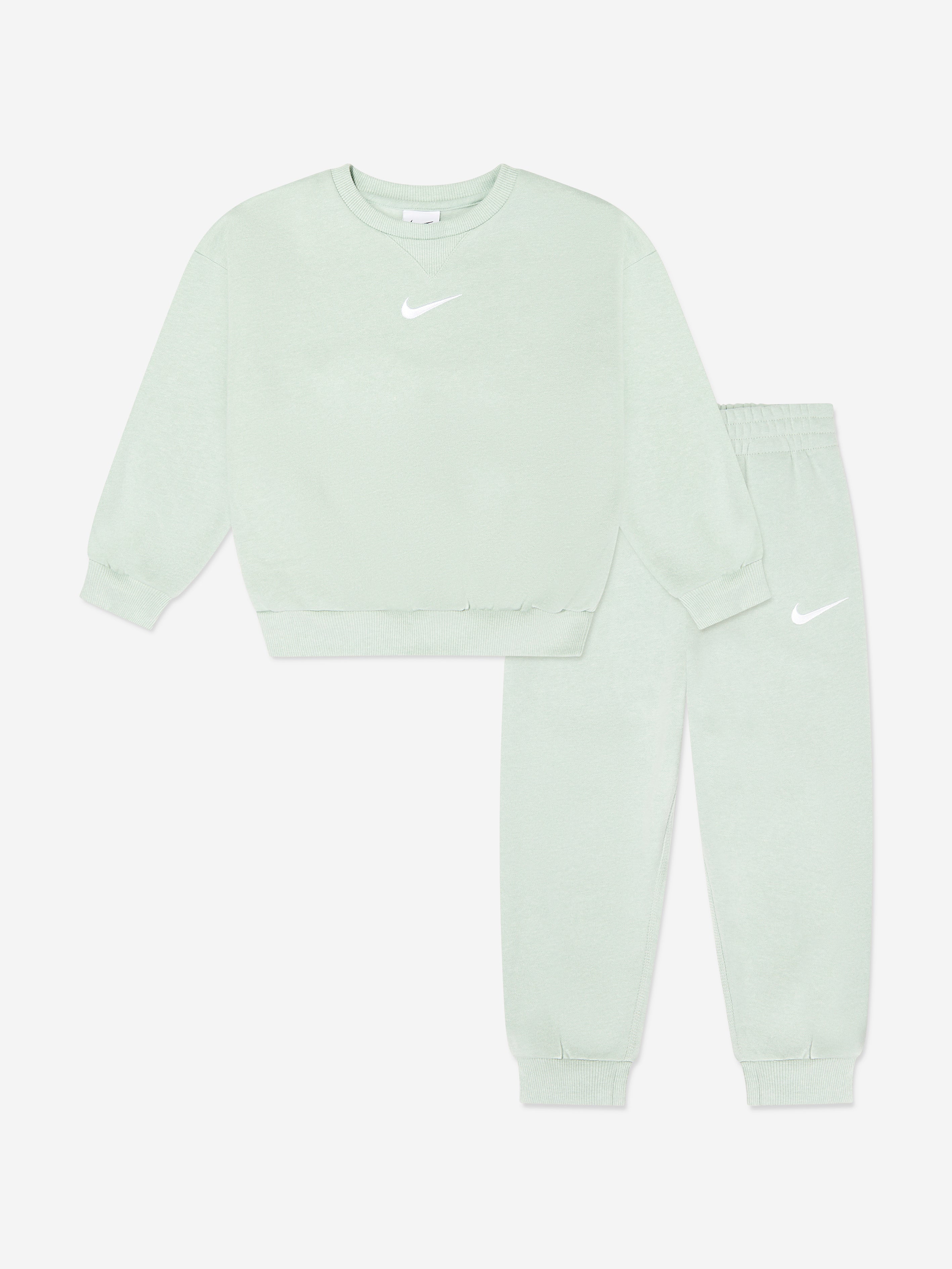 Kids Essential Fleece Tracksuit in Green Best Store To Get Cheap Online