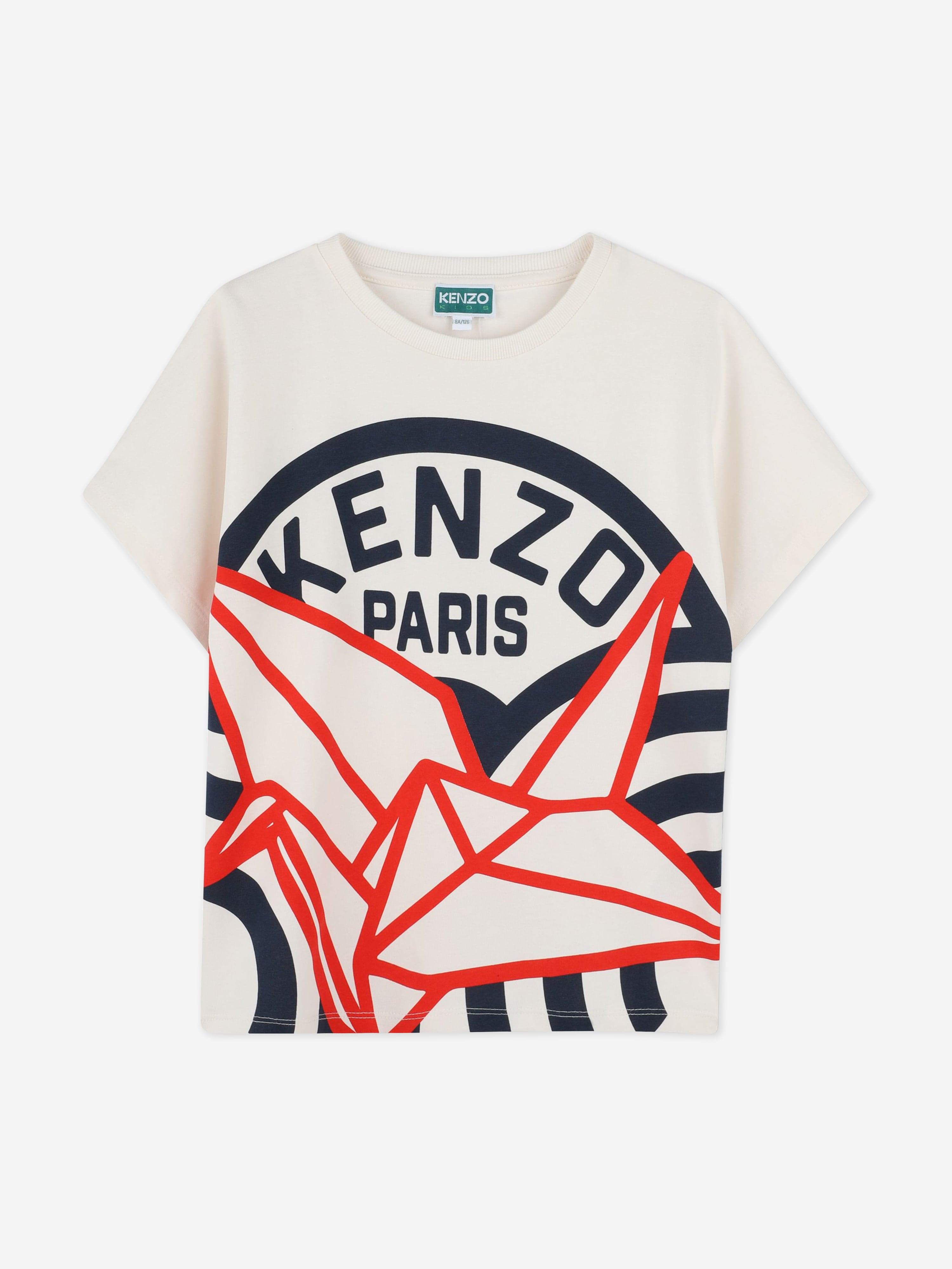 Kids Logo T-Shirt in Ivory Find Great For Sale