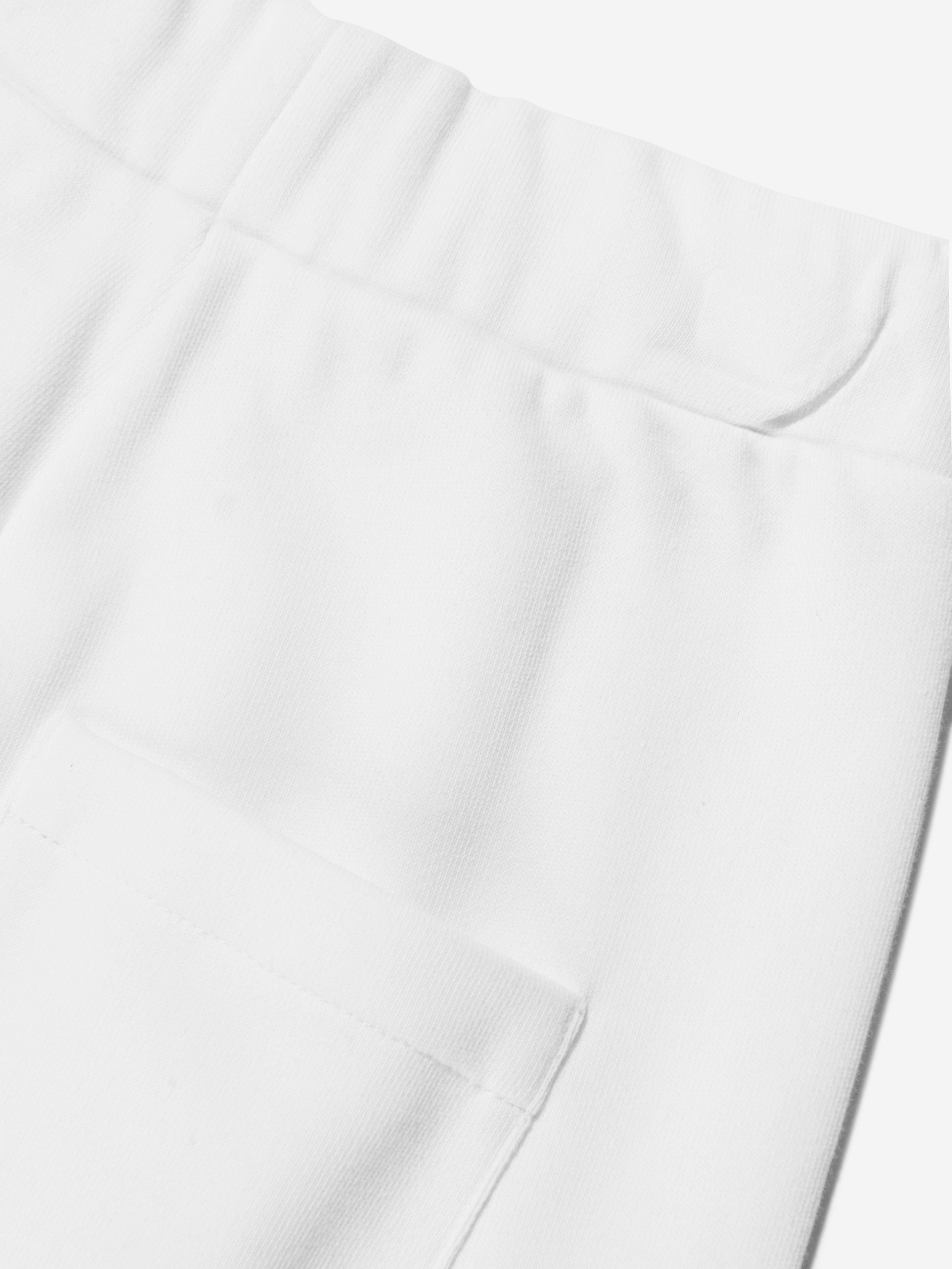 Balmain Girls Logo Joggers in White Genuine Cheap Pice