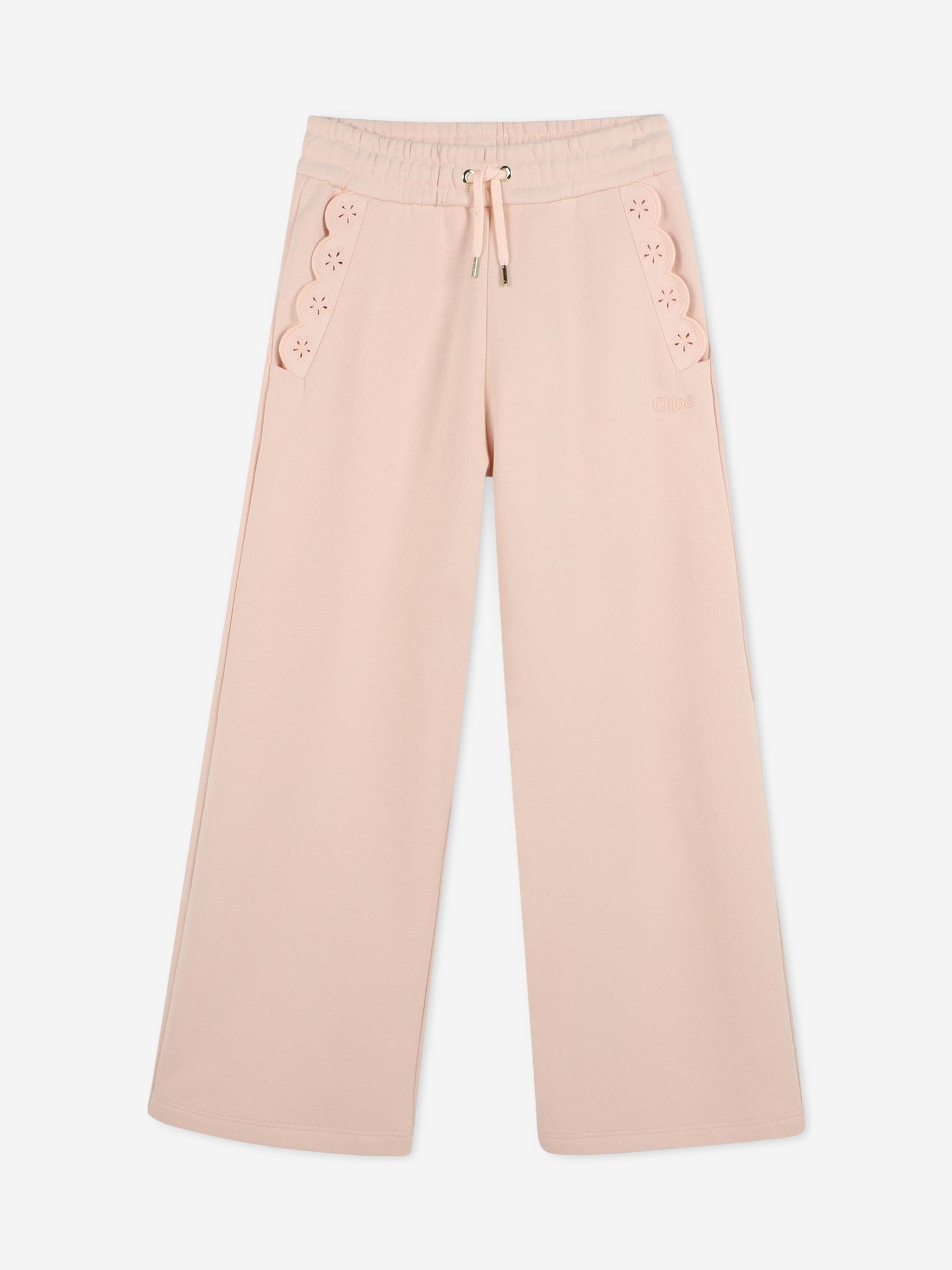 Chlo¨¦ Girls Fleece Trousers in Pink Cheap With Credit Card