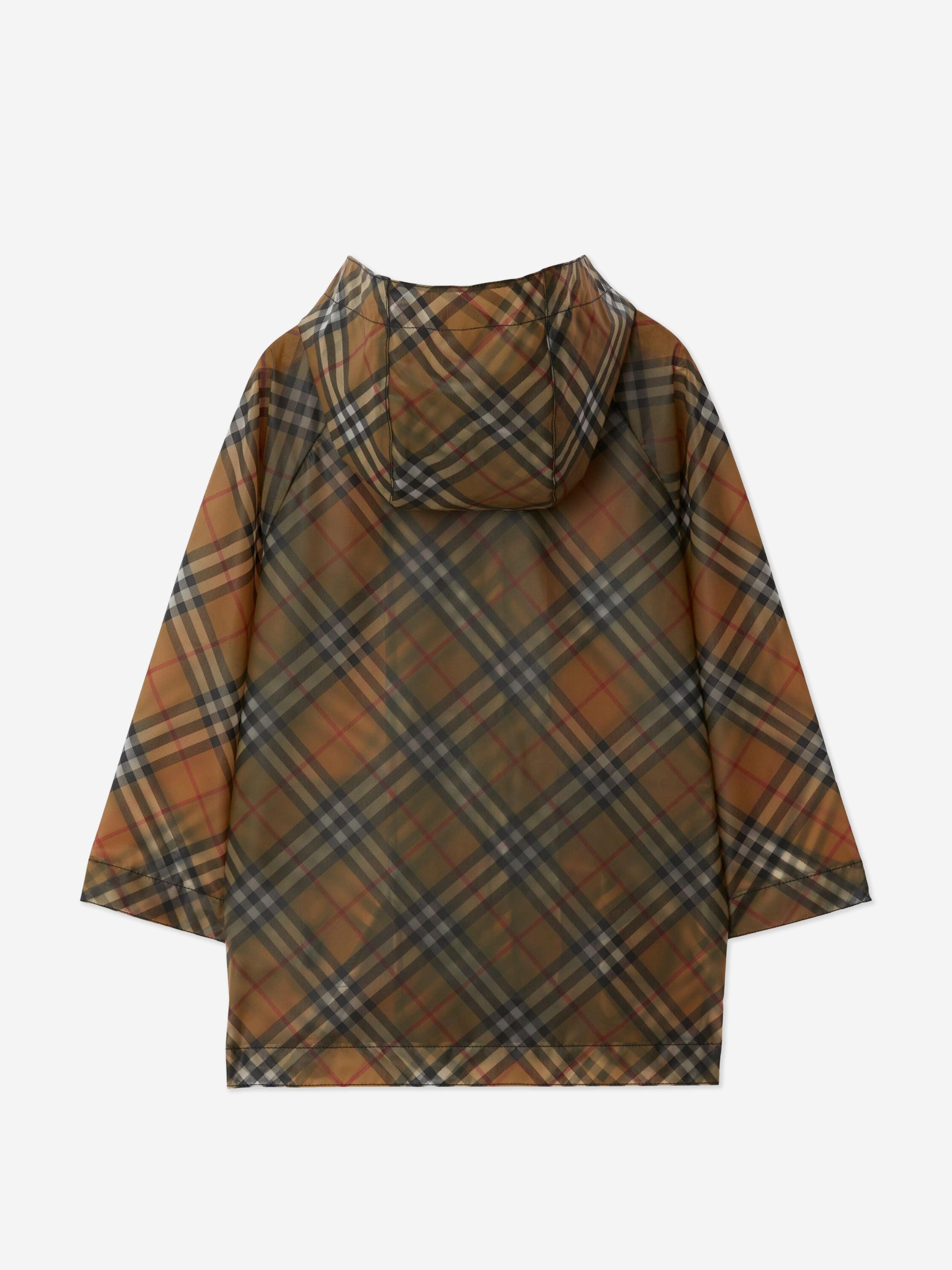 Burberry Girls Archive Check Emilia Jacket in Beige Sale With Paypal