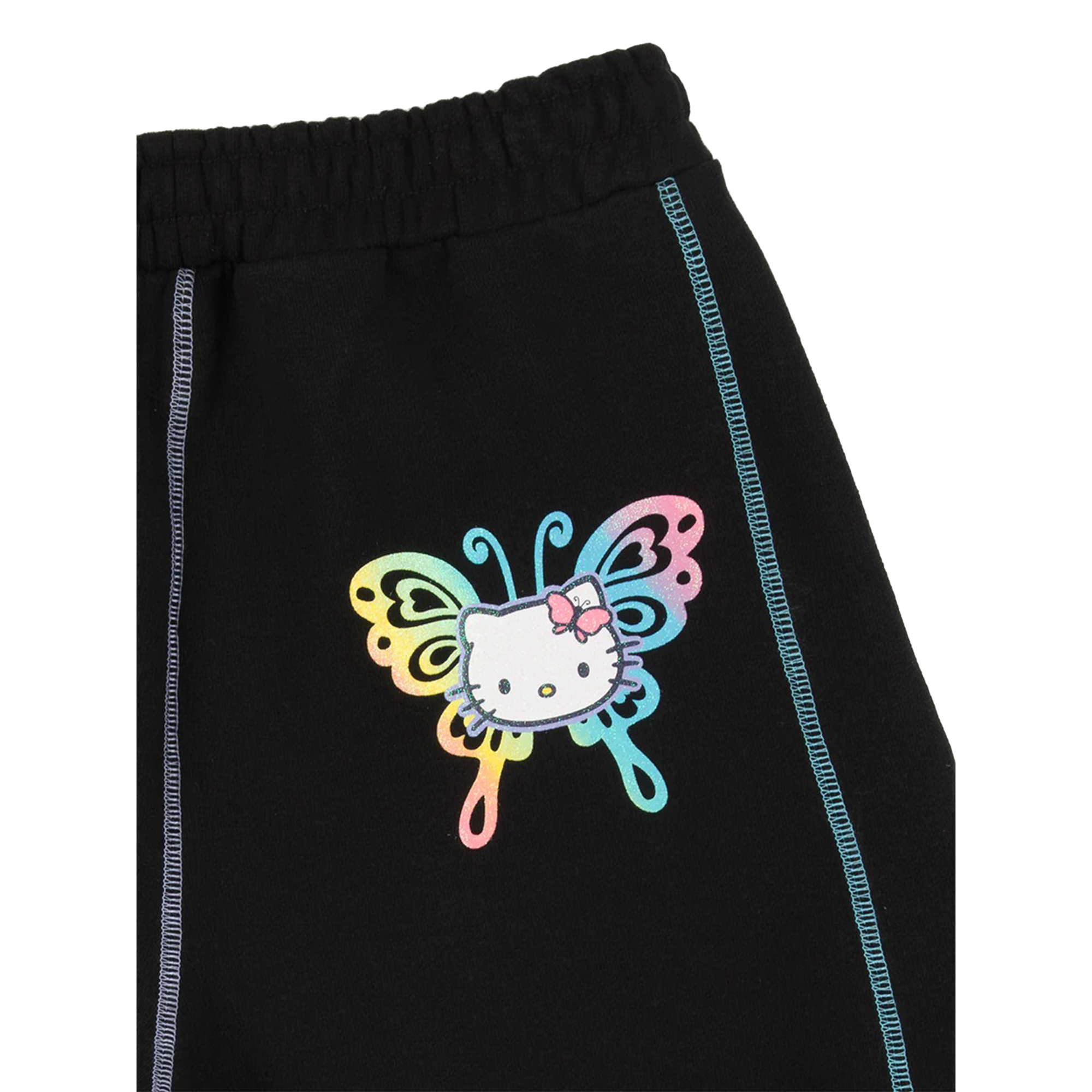 Hello Kitty x Dumbgood Butterfly Glitter Sweatpants Sale Visa Payment