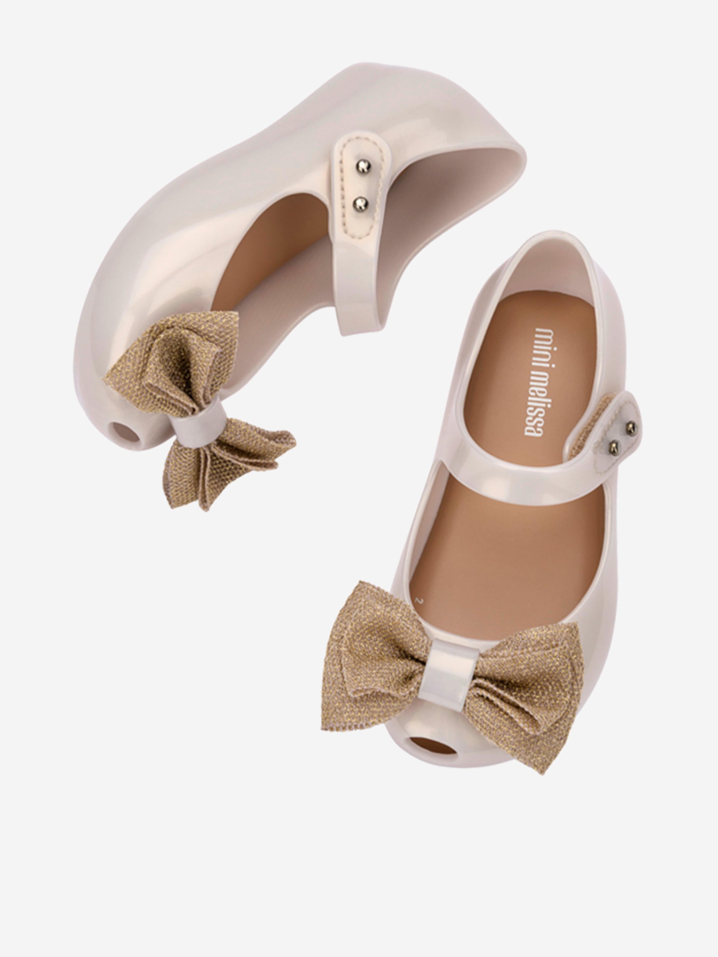 Mini Melissa Girls Ultragirl Sweet XII Shoes in Ivory Buy Cheap Get Authentic